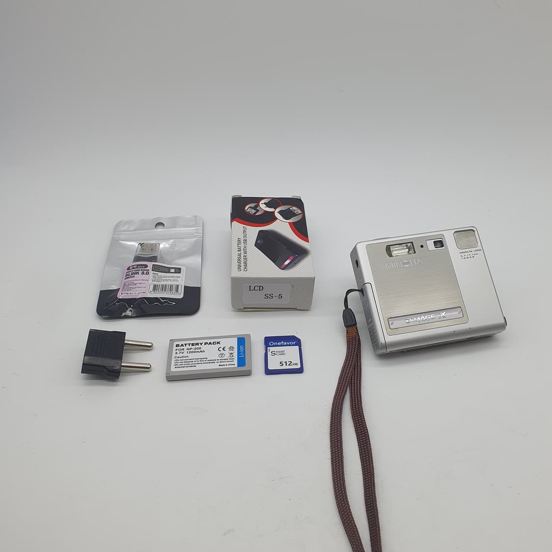 작례⭕️ 미놀타 디미지 디마지 X 무광실버 ⬜ 빈티지 디카 디지털카메라 상품이미지10
