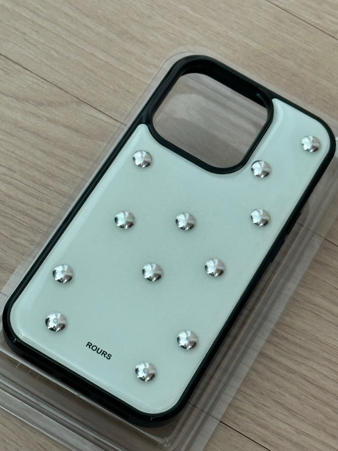 rours stud 스터드 케이스 white (아이폰14pro) 상품이미지2