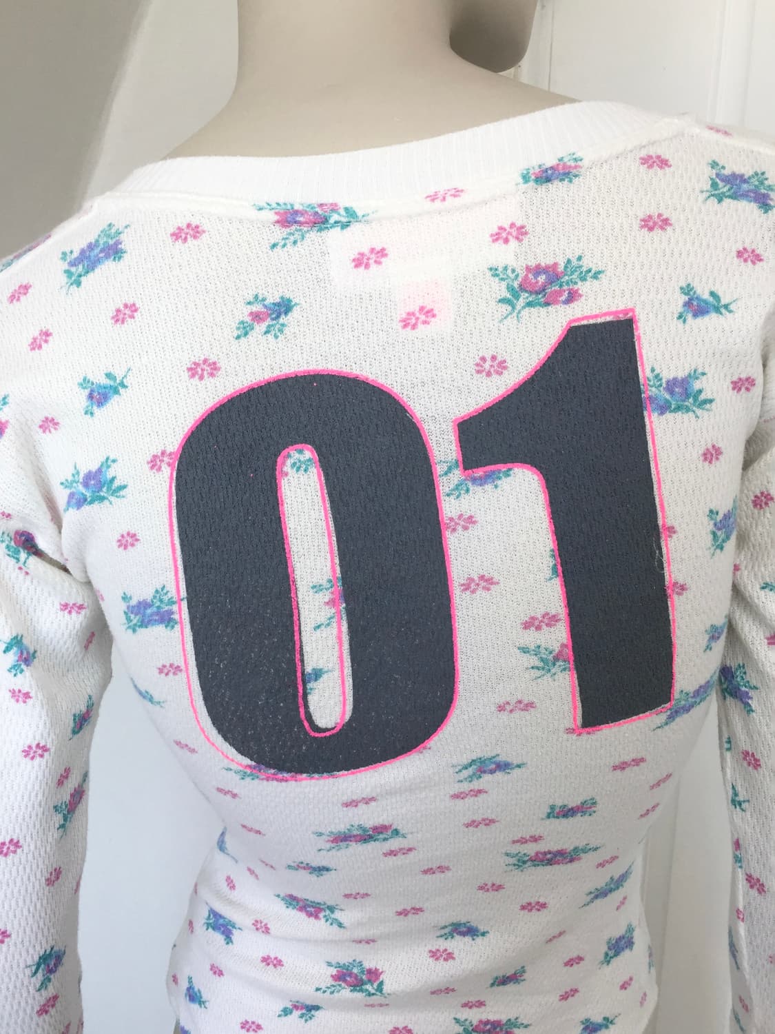 Baby Floral Print Horse Graphic Top 상품이미지4