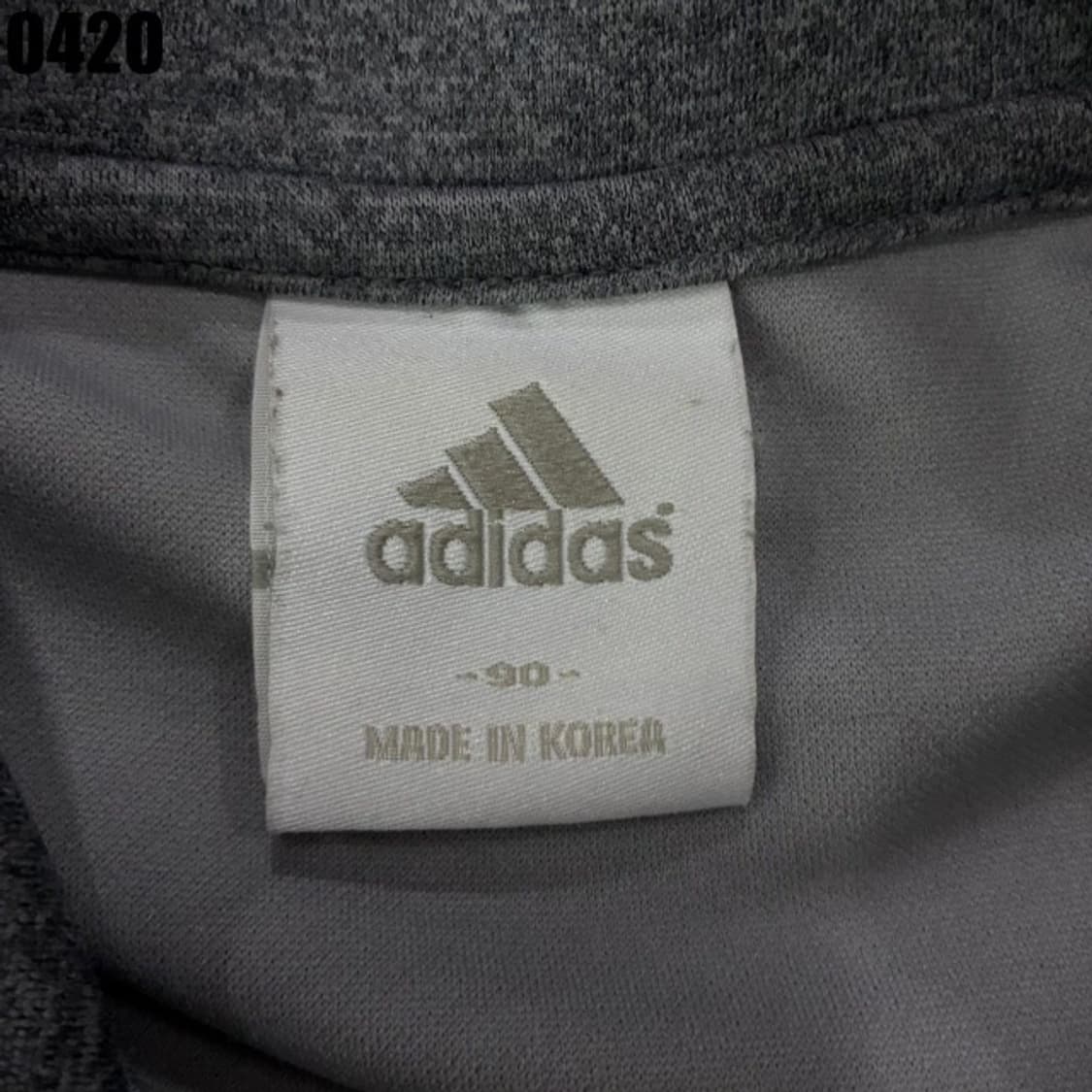 아디다스 삼선 져지 그레이/블루 s 상품이미지2