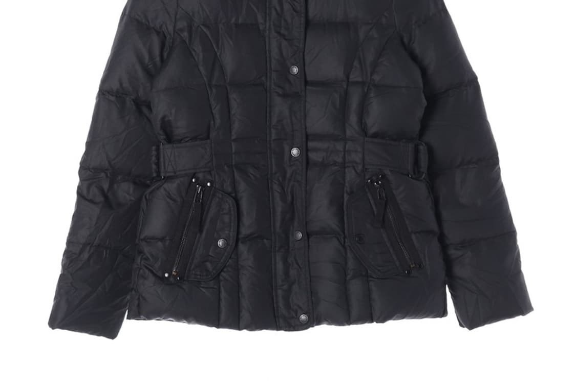 OPT 1993 블랙 덕다운 퀼팅 여성 패딩 L 상품이미지5
