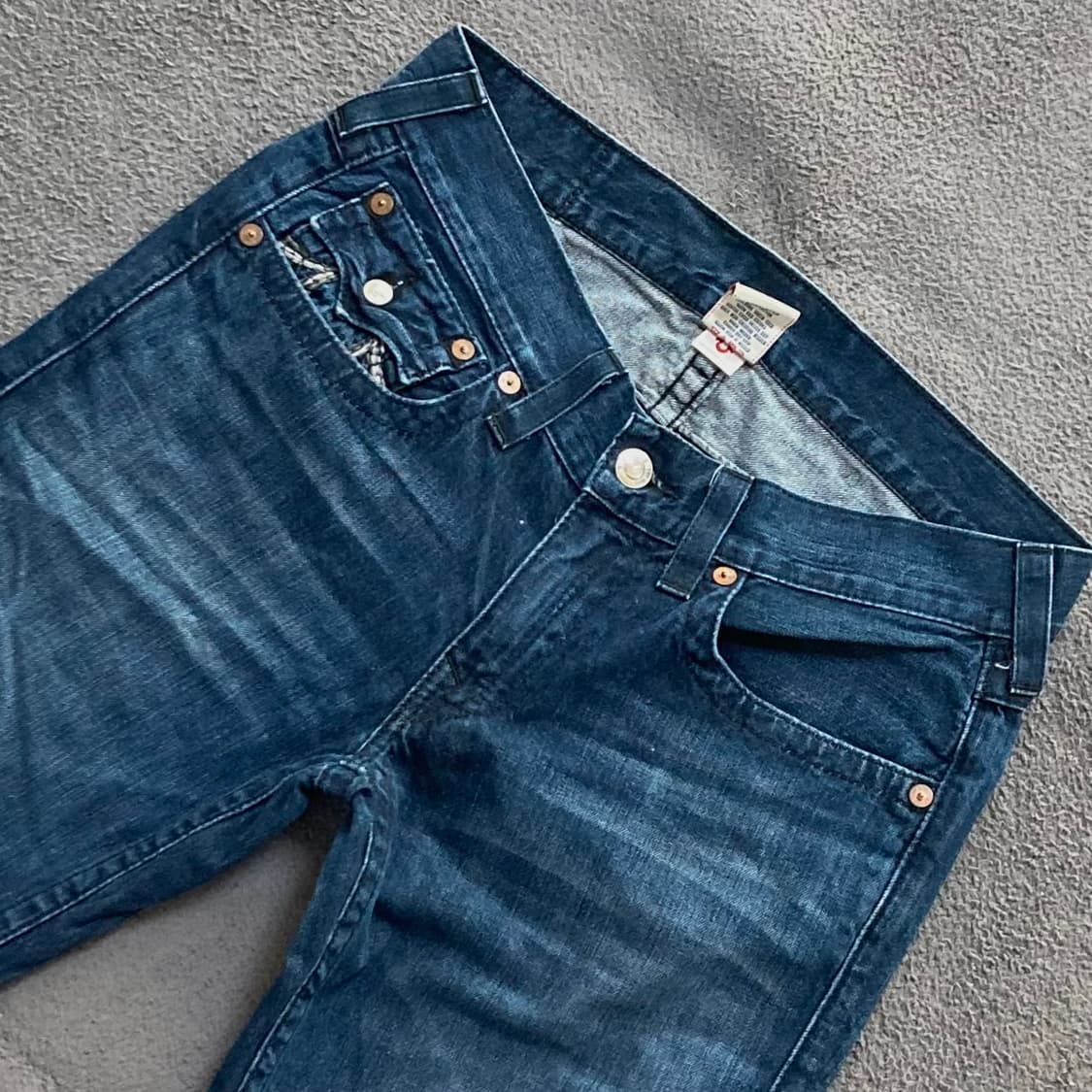 트루 릴리전 BOOT CUT 데님팬츠 SEAT 상품이미지3