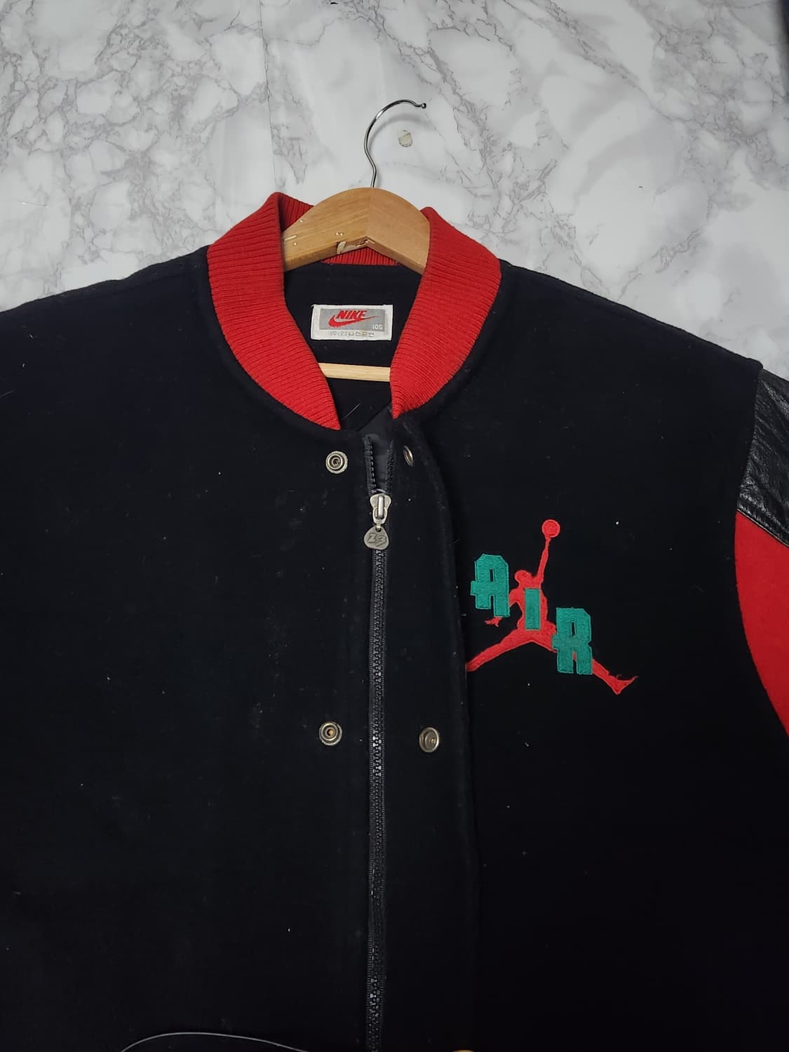 105 삼나스포츠 나이키 조던 빅로고 90s 바시티 자켓 상품이미지7