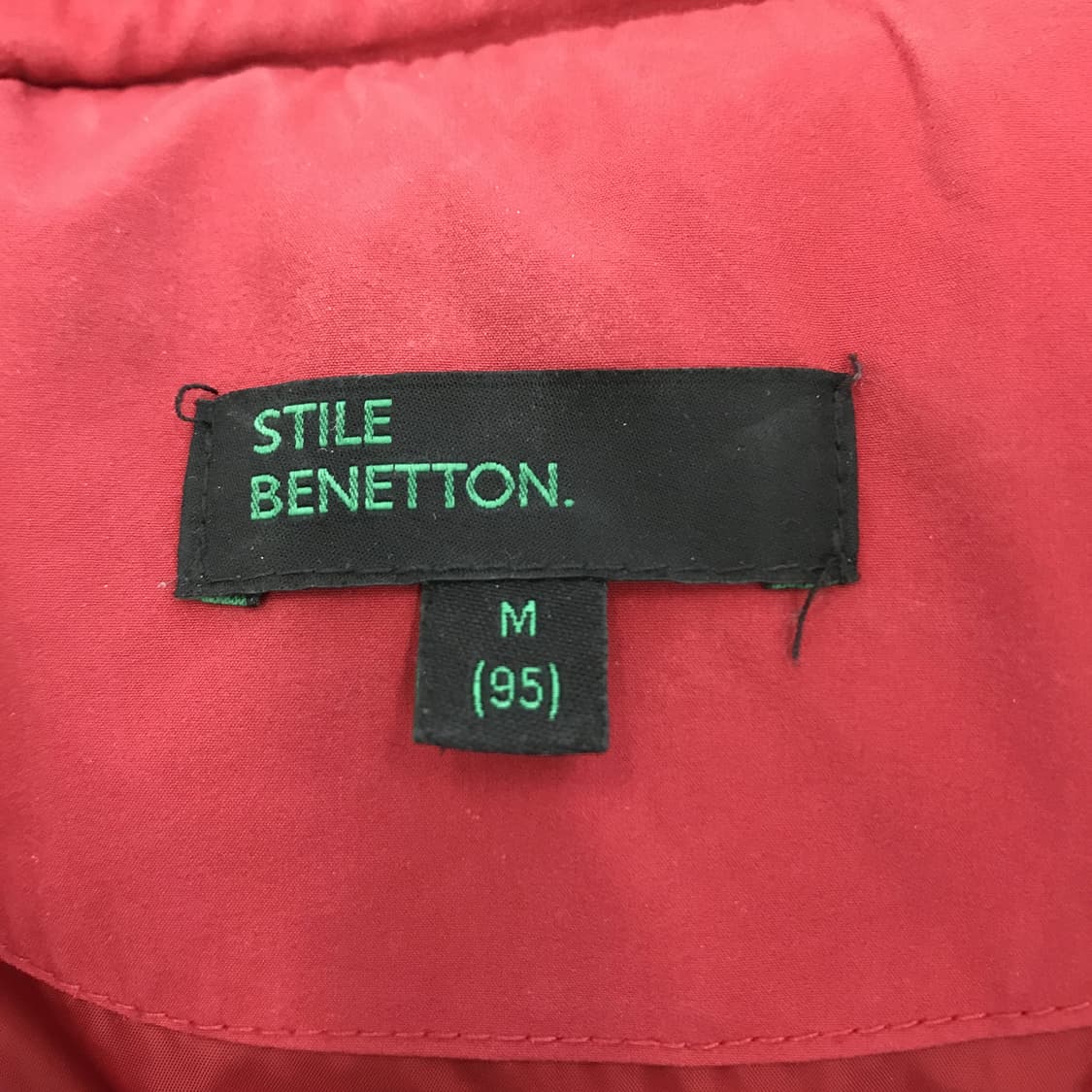 베네통 니트카라 덕다운패딩점퍼 [여성M] 상품이미지4