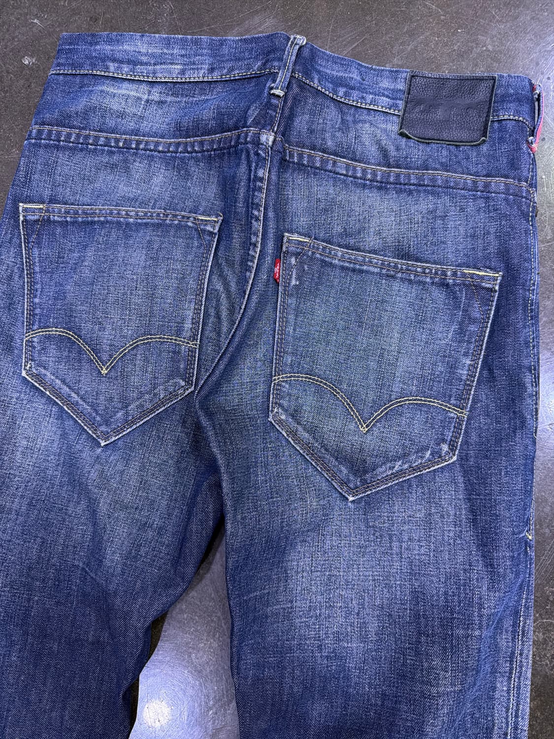 리바이스 빈티지 인디고 워싱 스트레이트핏 데님팬츠 32 상품이미지6