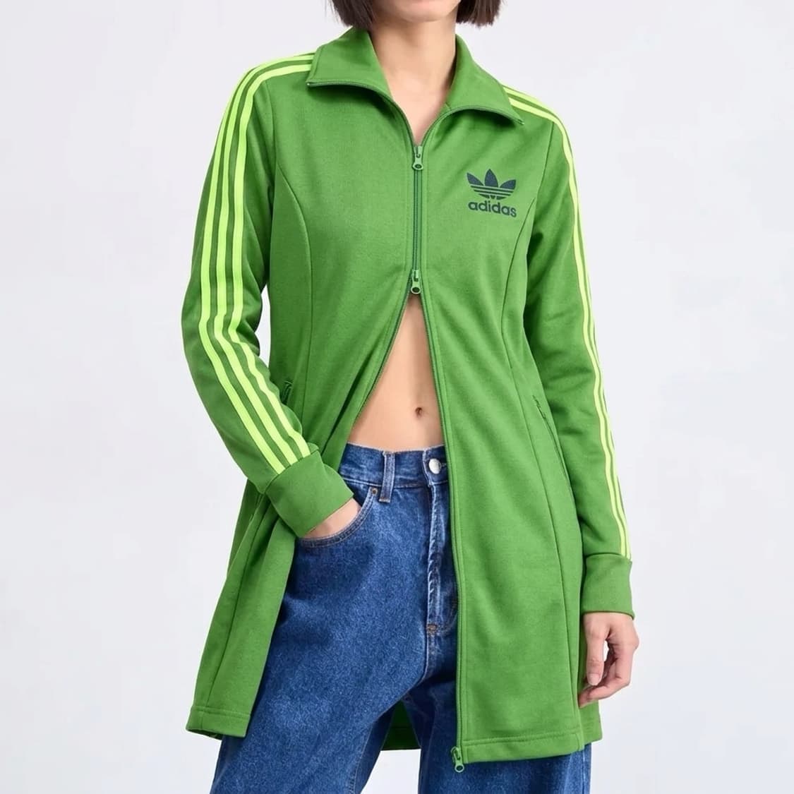 아디다스 오리지널 트랙탑 져지 올드스쿨 원피스 그린 L 상품이미지1