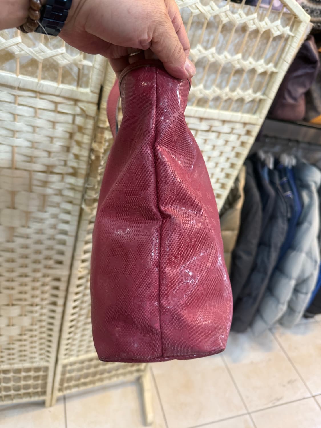 정품 구찌 임프라임 GG 쇼퍼백 팝니다 상품이미지5