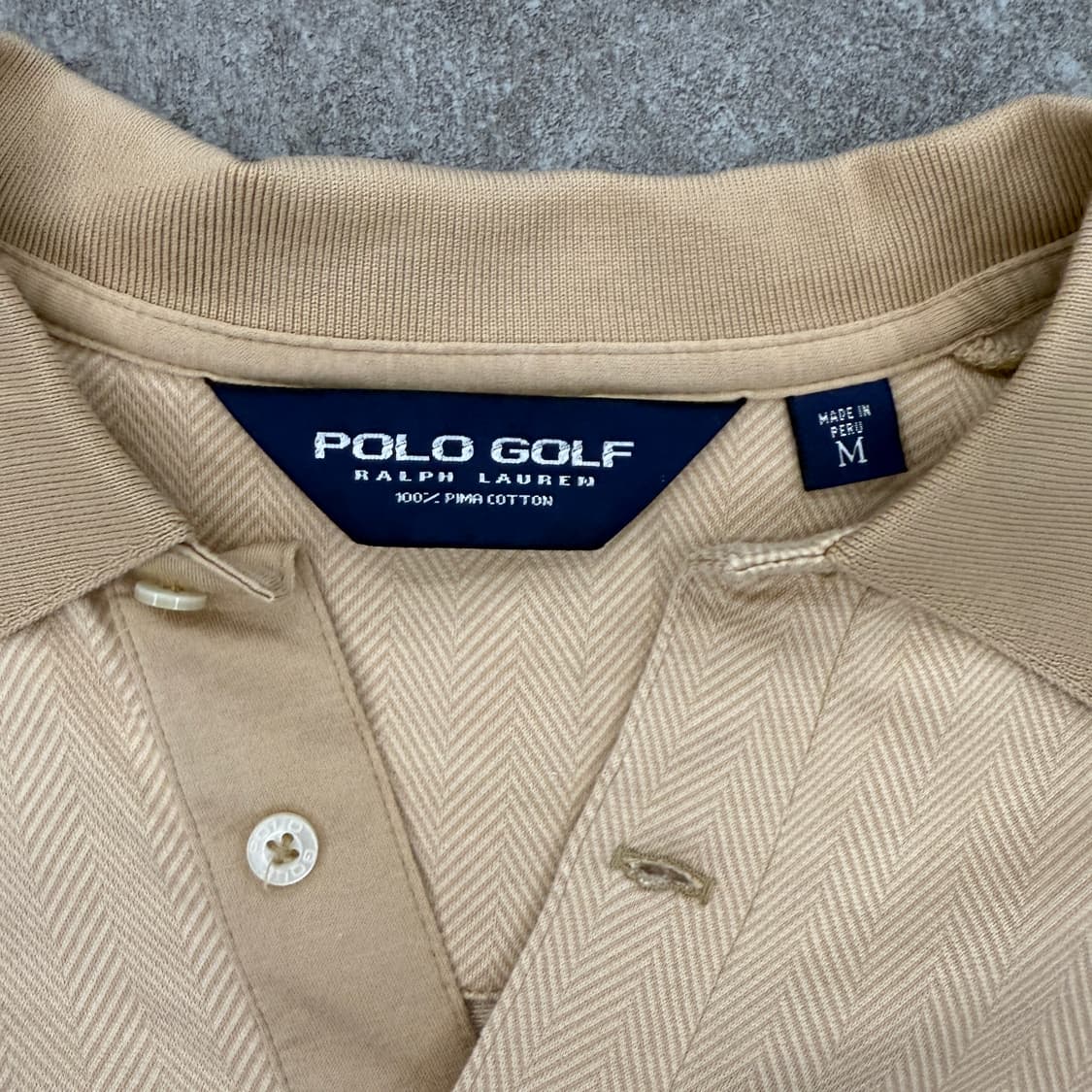 20s 빈티지 폴로 골프 긴팔티셔츠 남녀공용 상품이미지4