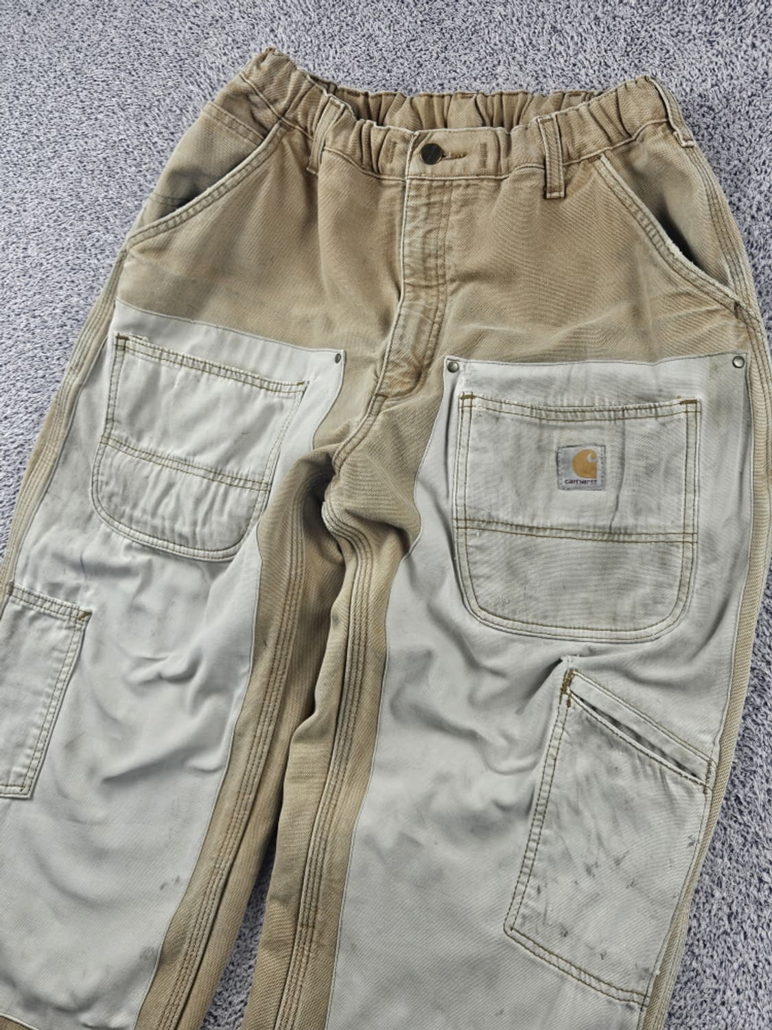 칼하트 밴딩 더블니 커스텀 카펜터 워크 팬츠 (38X34) / 10613 상품이미지5