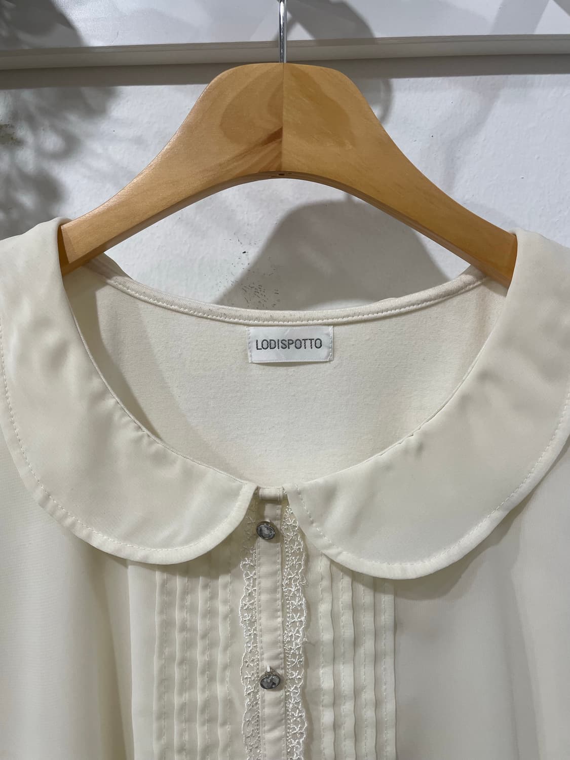 Round-collar lace blouse 상품이미지8