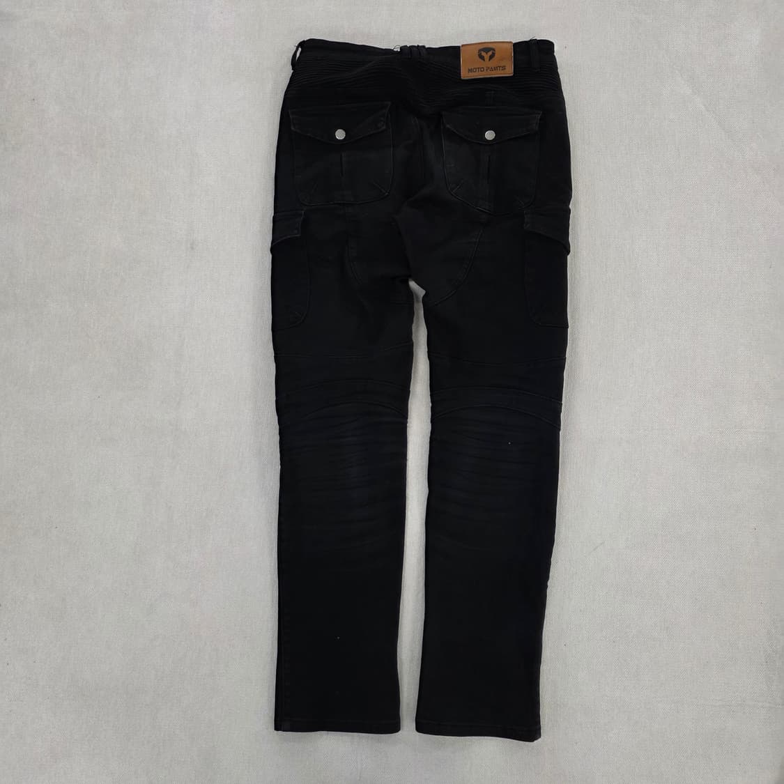 [실측확인] 모토 팬츠 바이크 흑청 데님팬츠 1231J 상품이미지3