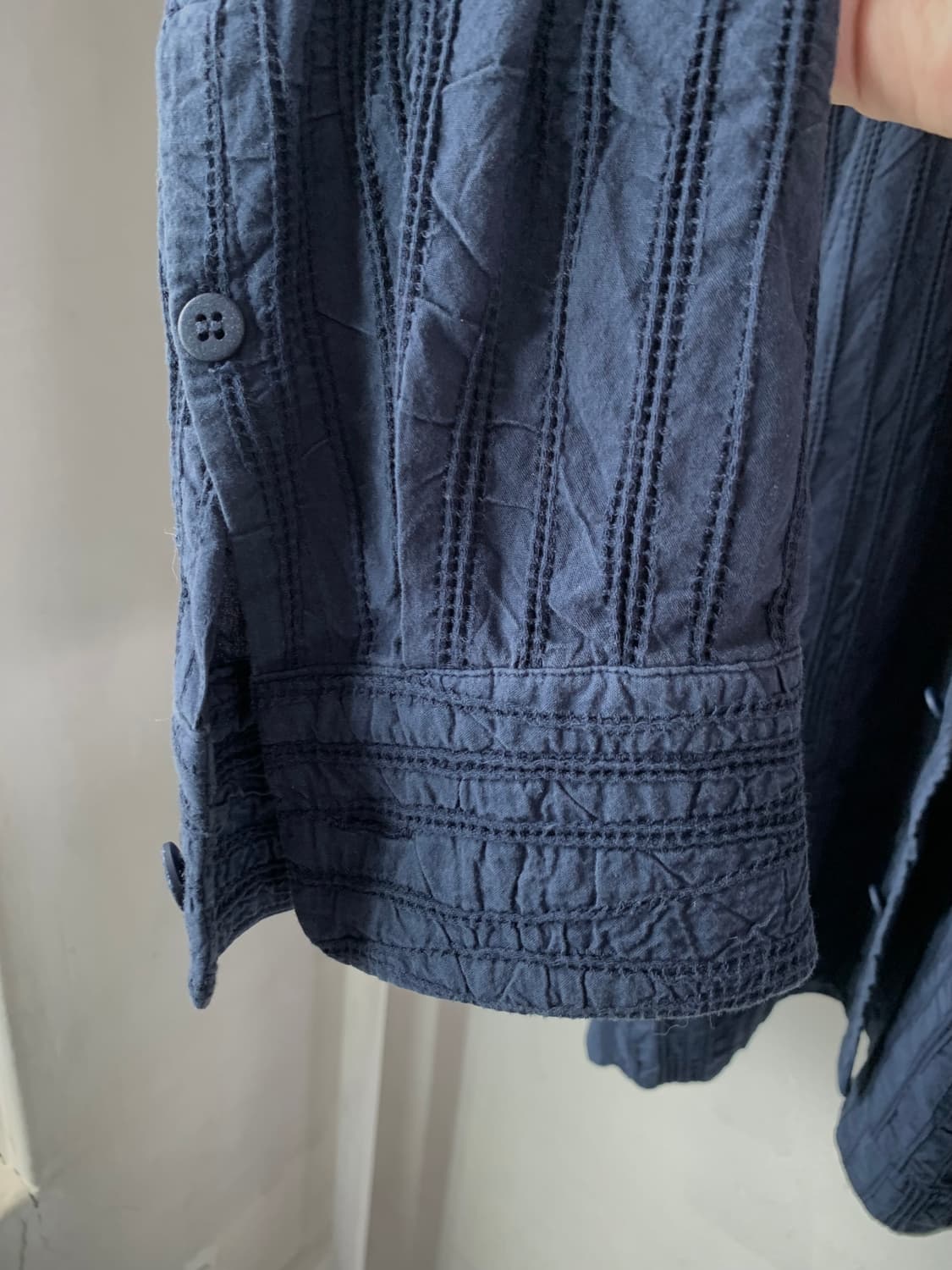 issey miyake men 링클 가공 클링클 셔츠 상품이미지6