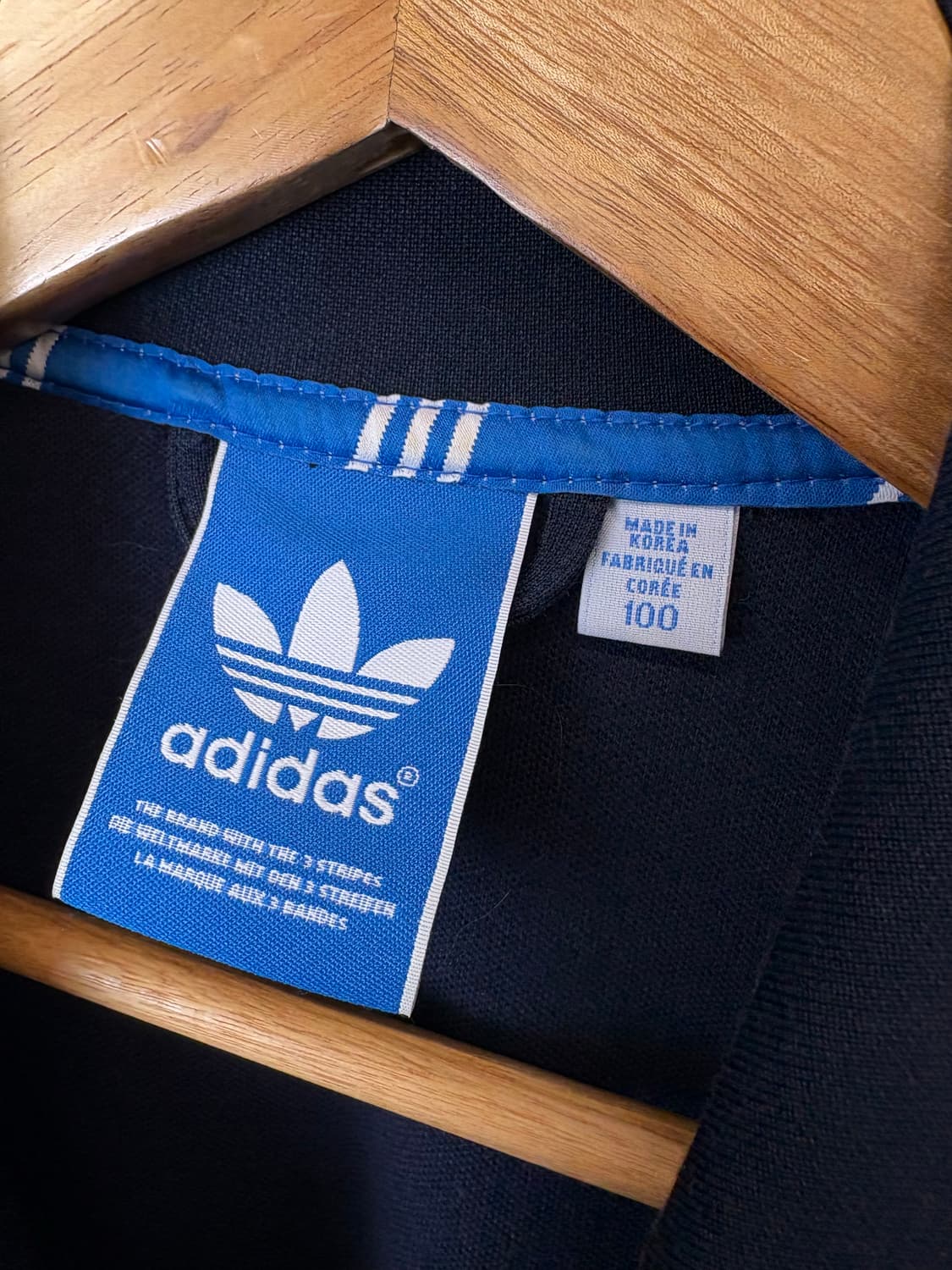 아디다스 유로파 삼선 트랙탑 져지 네이비 상품이미지6