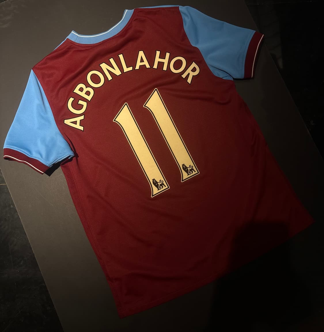 09-10 아스톤빌라 아그본라허 홈 유니폼 상품이미지1