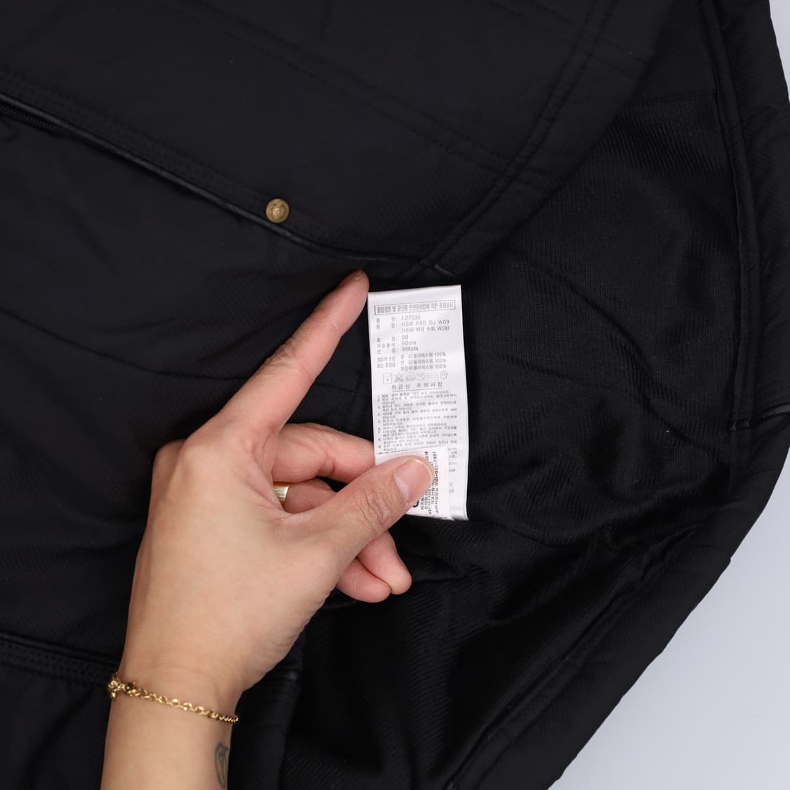 90 아디다스 여성 누빔 조끼 0318H1 상품이미지5