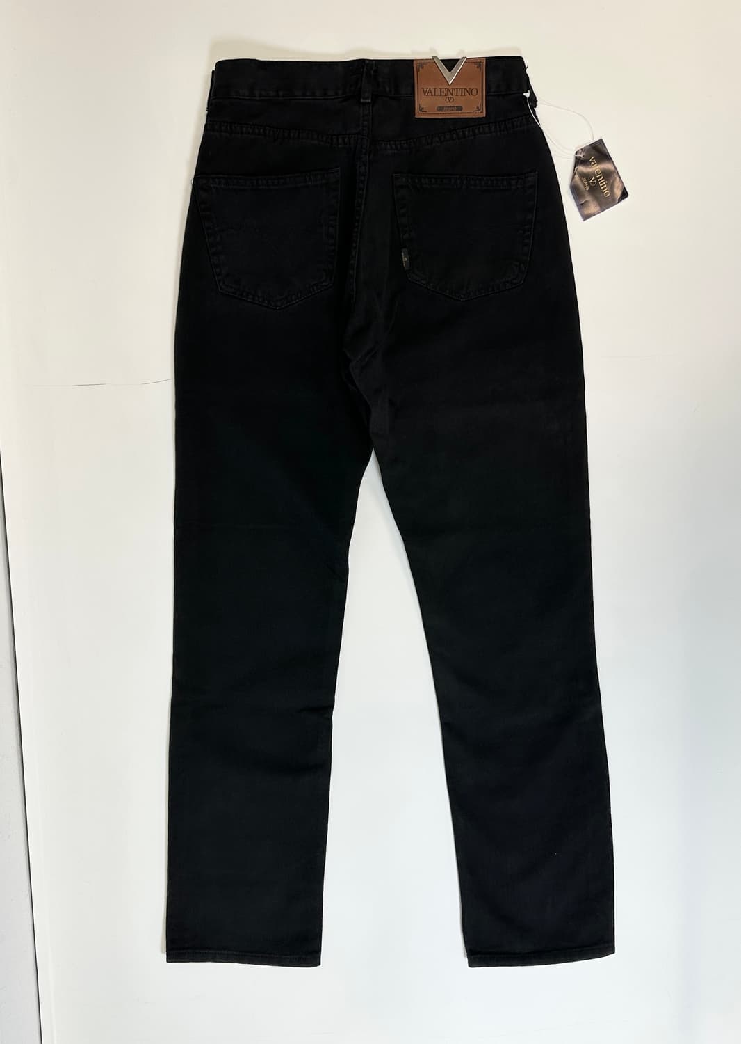 발렌티노 블랙 일자핏 팬츠 32 상품이미지4