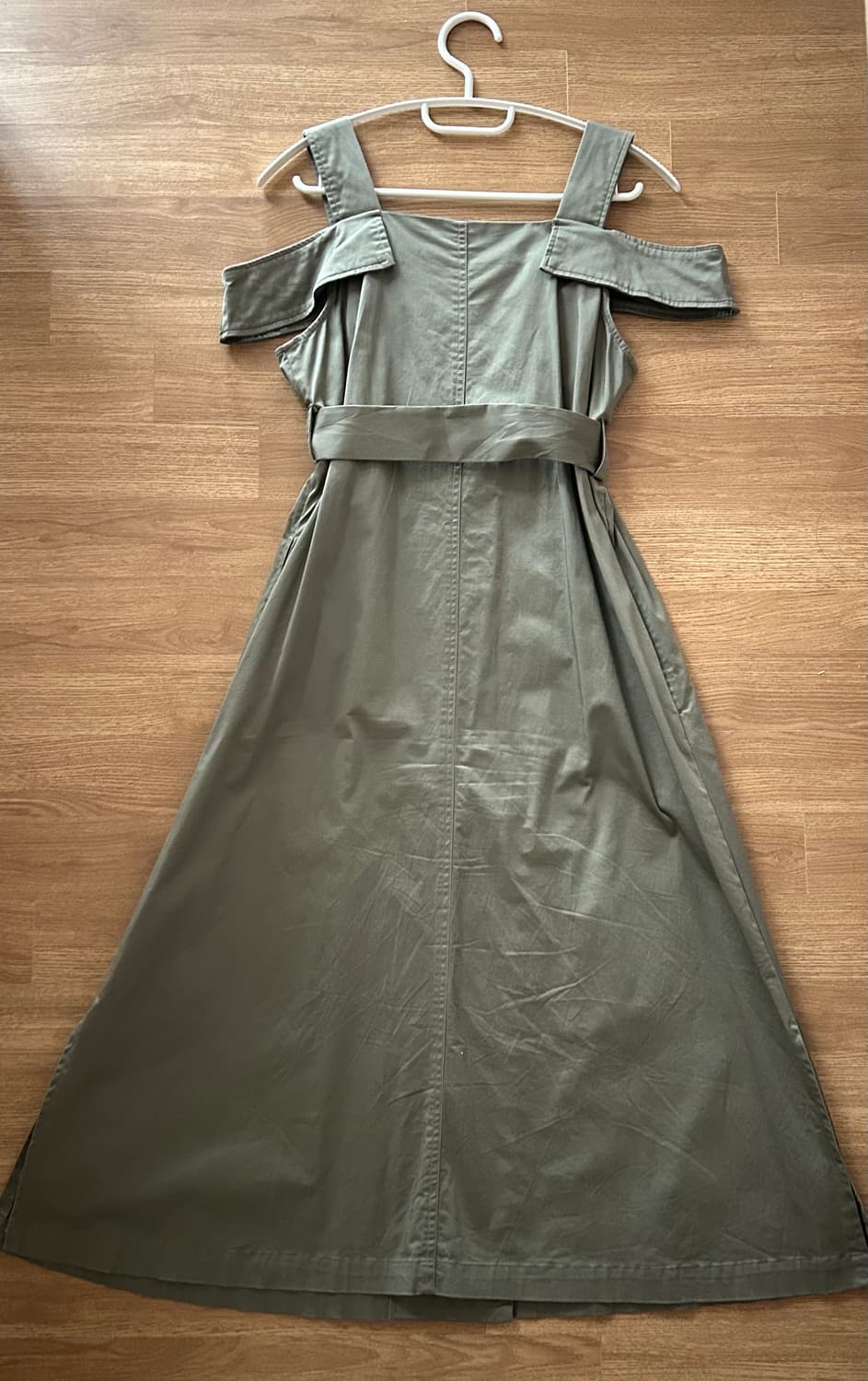 Chico(치코) 트렌치 오프숄더 원피스 상품이미지3