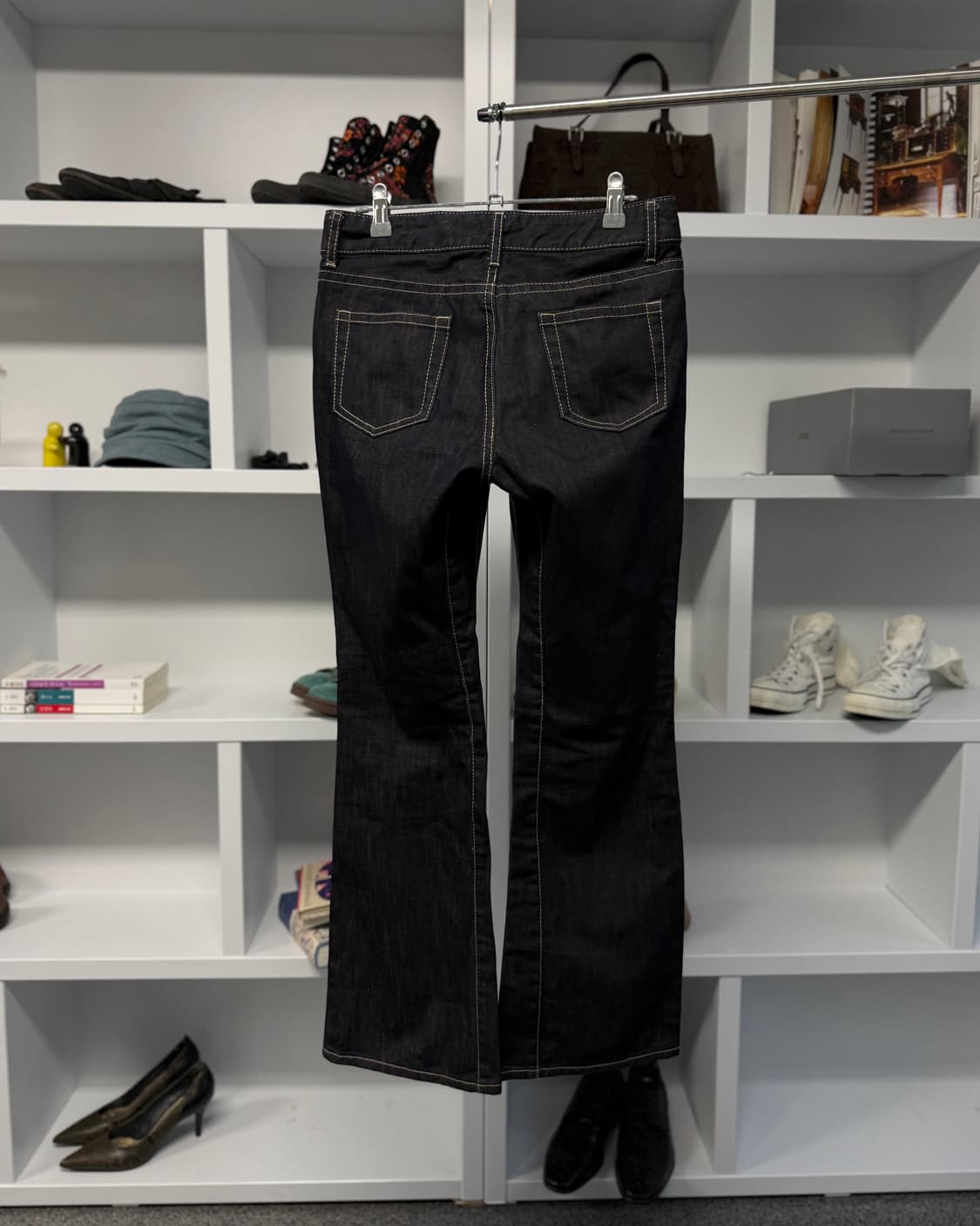 세미부츠컷 데님 팬츠 상품이미지4