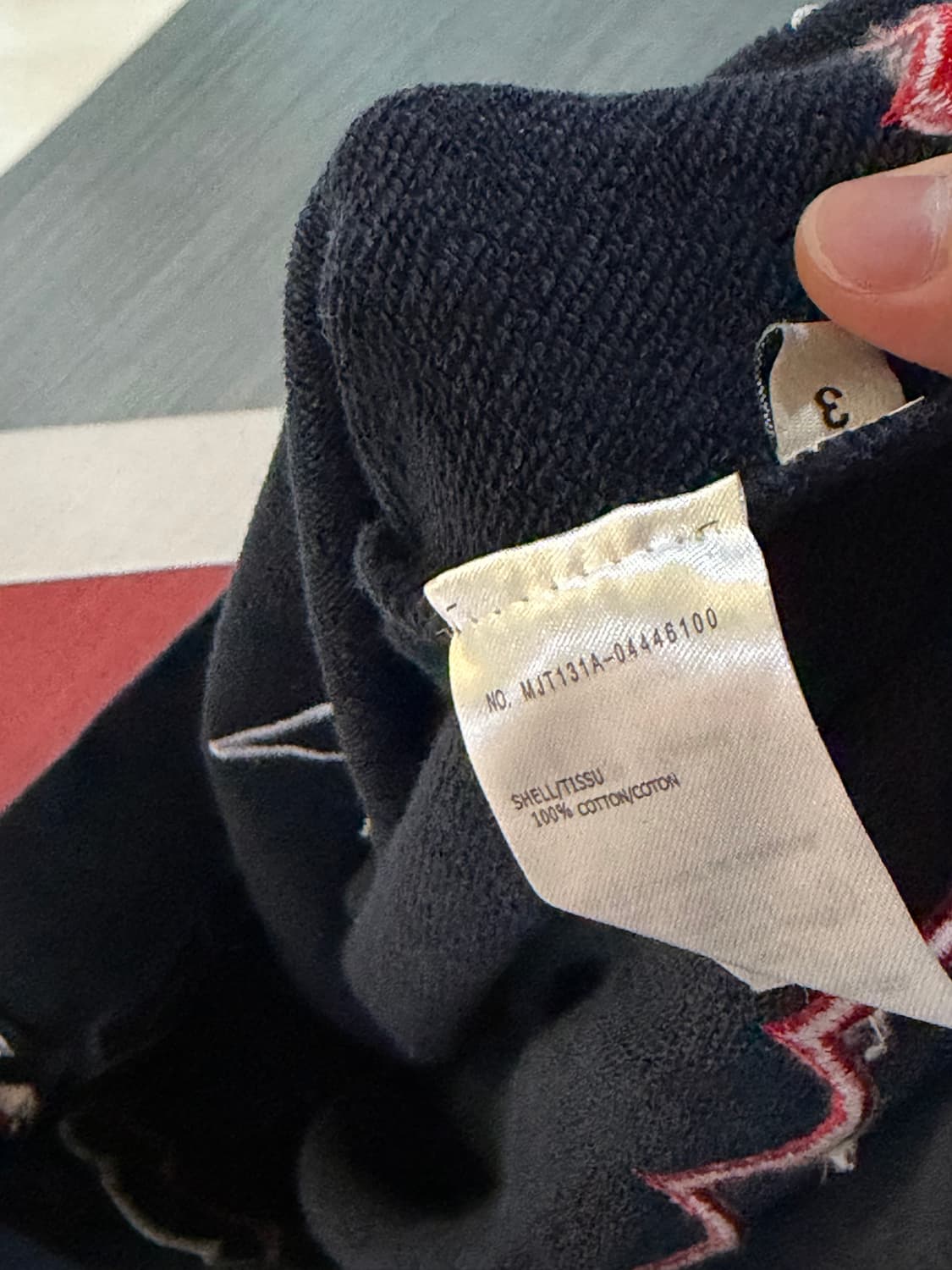 톰브라운 돌고래 네이비 맨투맨 XL 105 상품이미지5