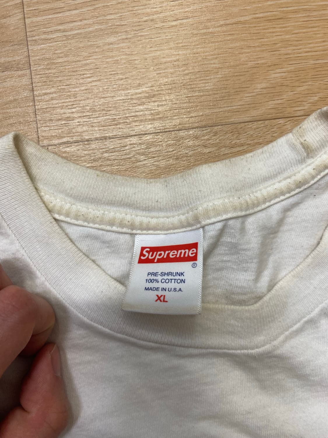 슈프림 나스 티셔츠 (XL) 상품이미지8