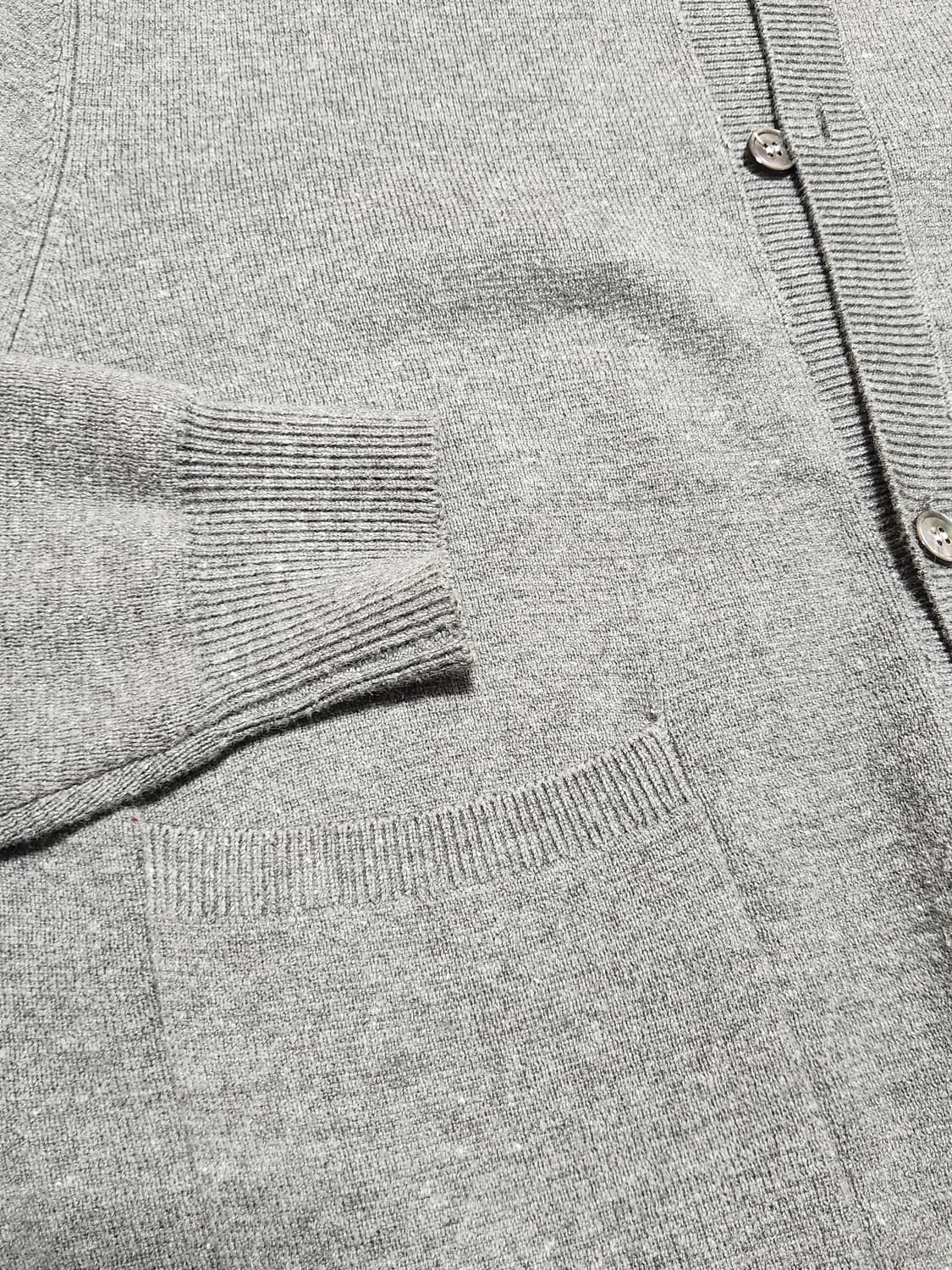 인템포무드 베이직 라운드 가디건 그레이 상품이미지3