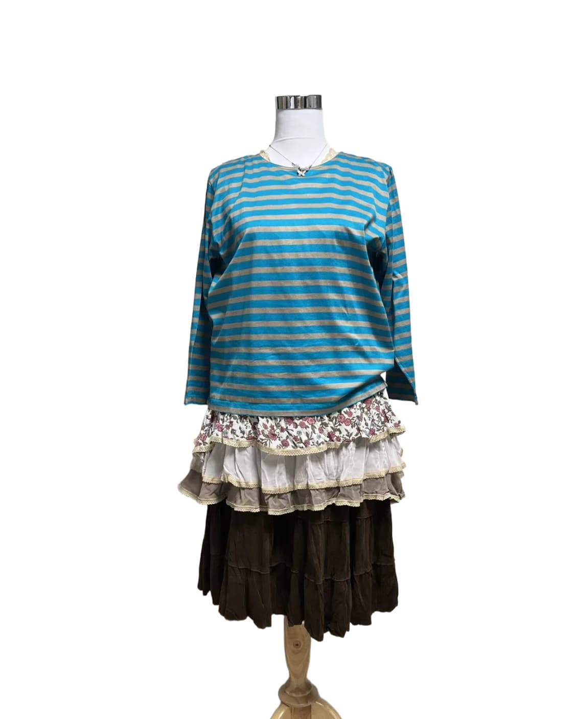 Blue stripe t shirt 상품이미지7
