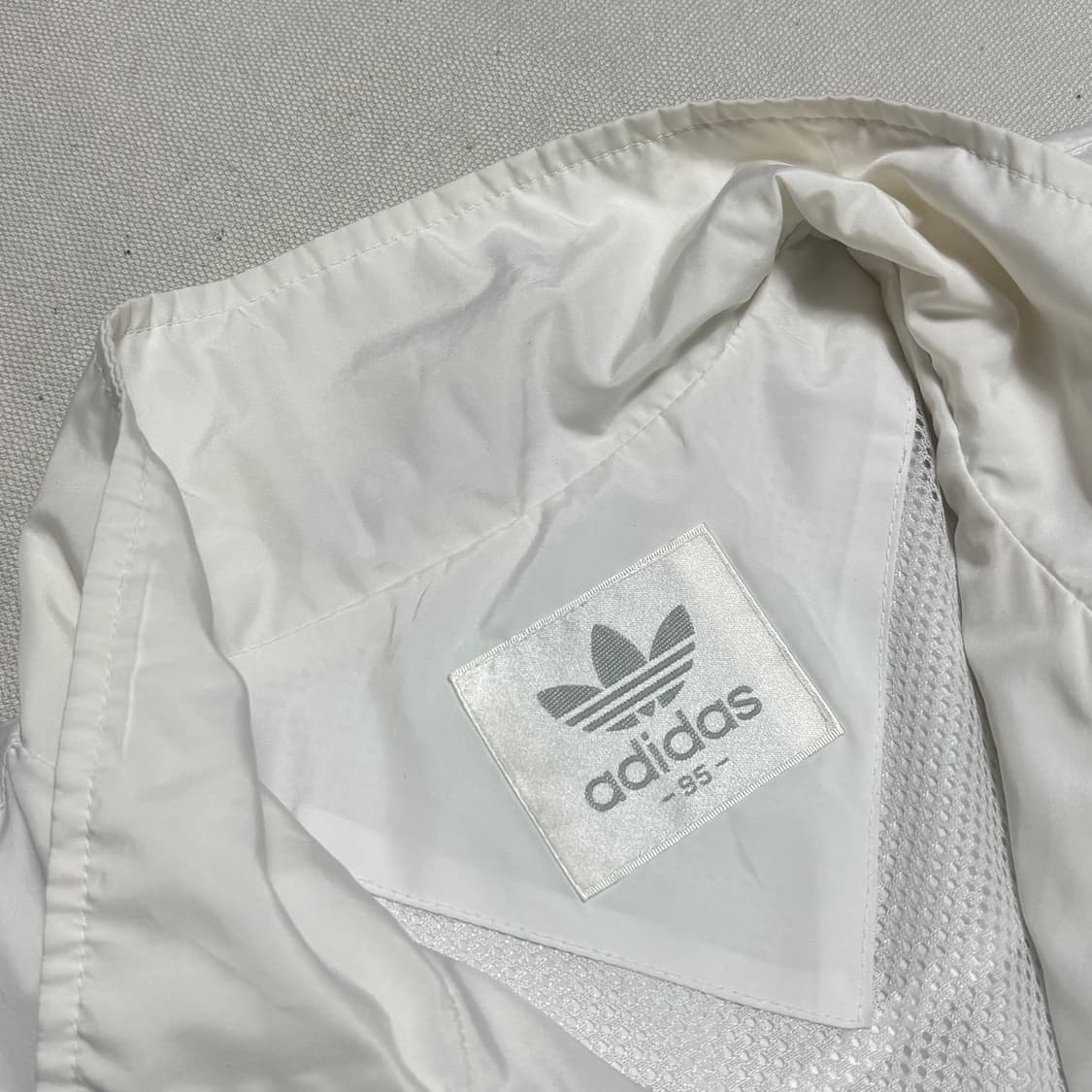 95 아디다스 1996 프랑스 국대 화이트 바람막이 8 상품이미지4