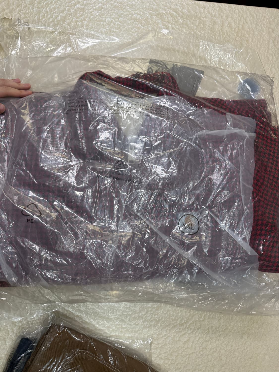 Carhartt Houndstooth Ryder Jacket 상품이미지3