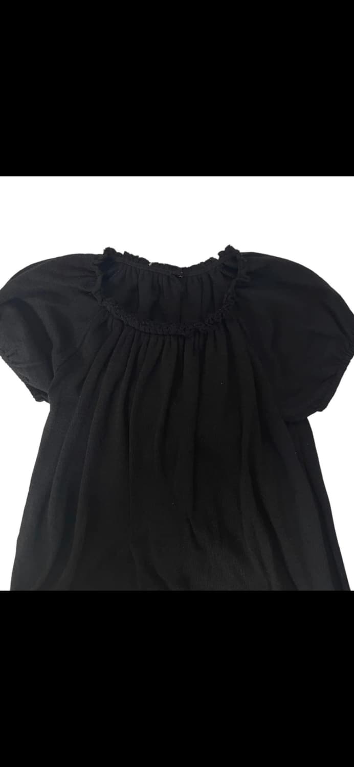 꼼데가르송 트리콧 셔링 니트 탑 상품이미지2