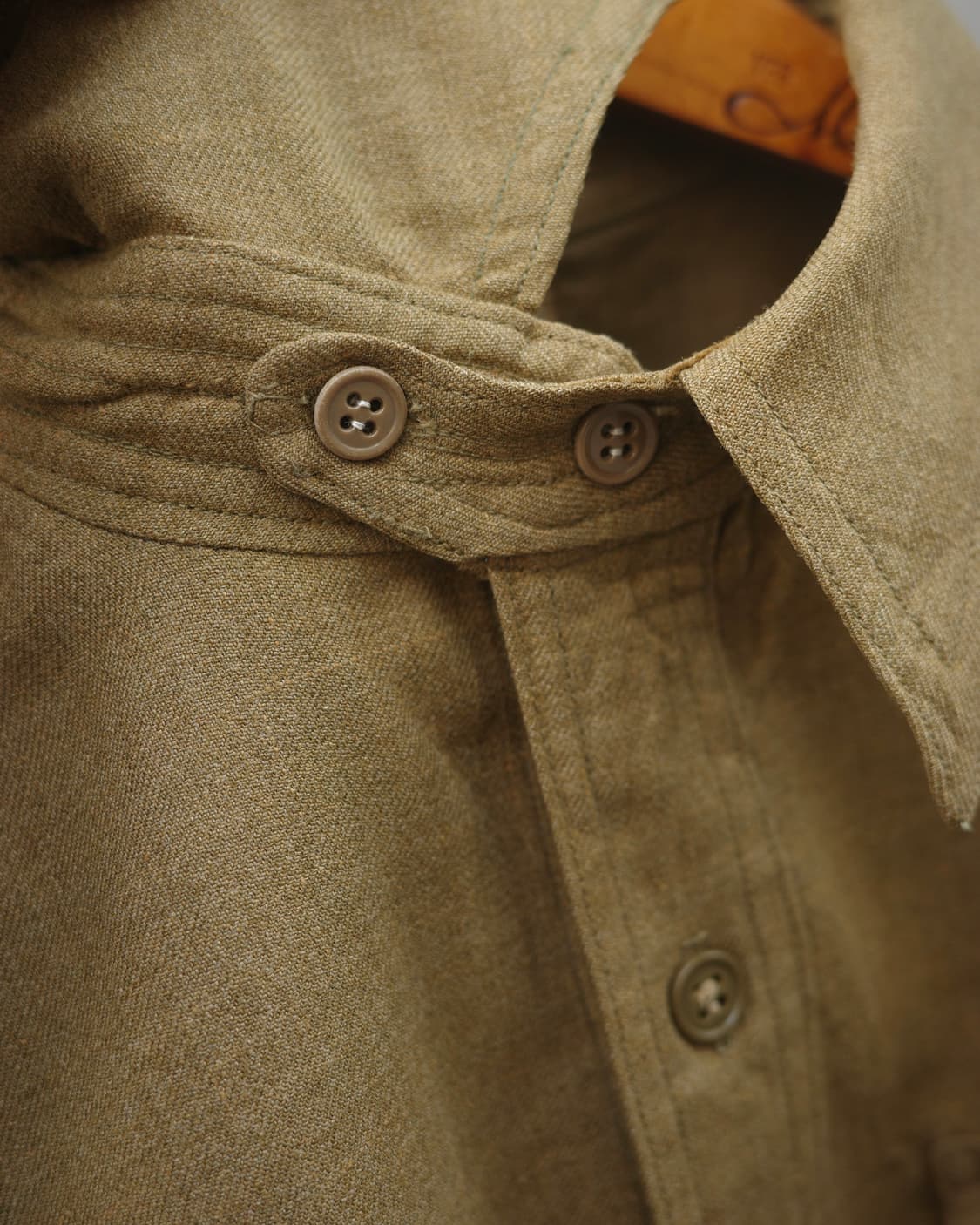 40s 50s USARMY 울 오피서 셔츠 상품이미지4