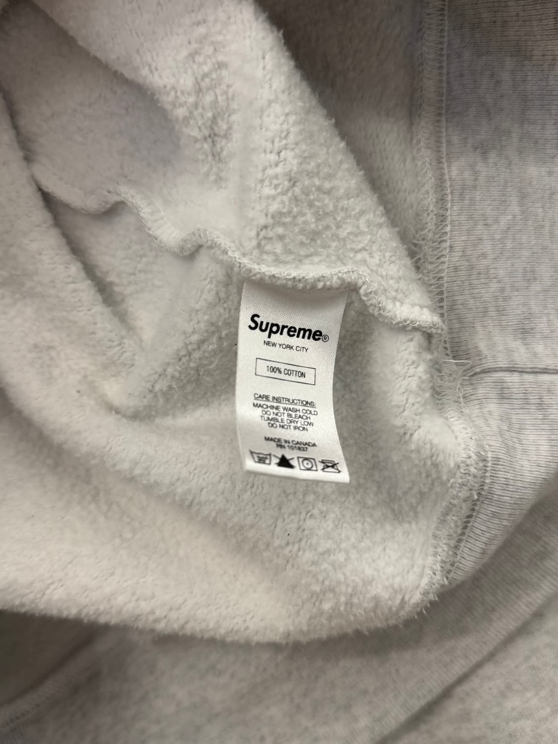 Supreme 슈프림 조웰 피터 위트킨 애쉬그레이 컬러 후드 상품이미지8