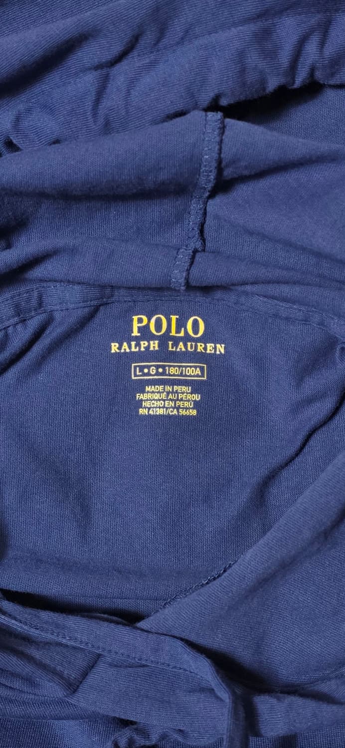 폴로 랄프로렌 네이비 후드티 L (180/100A) 상품이미지3