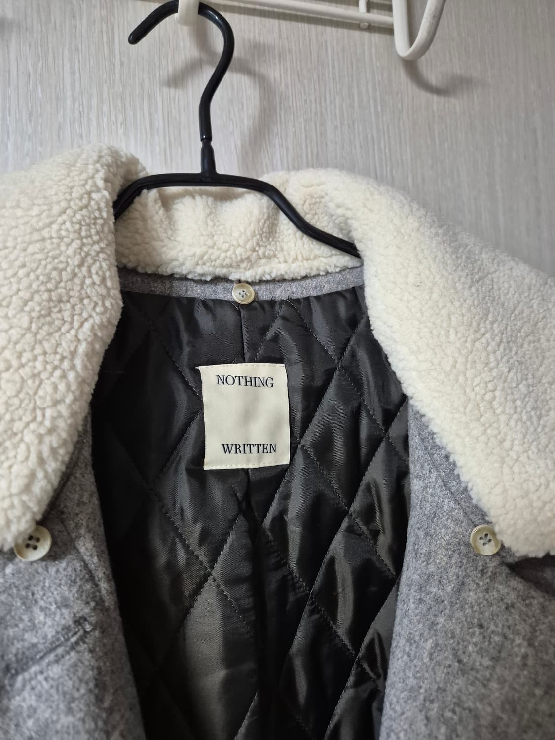 낫띵리튼 신슐레이트 패디드 코트 (50만원대) 빌마칸 양털카라 상품이미지8