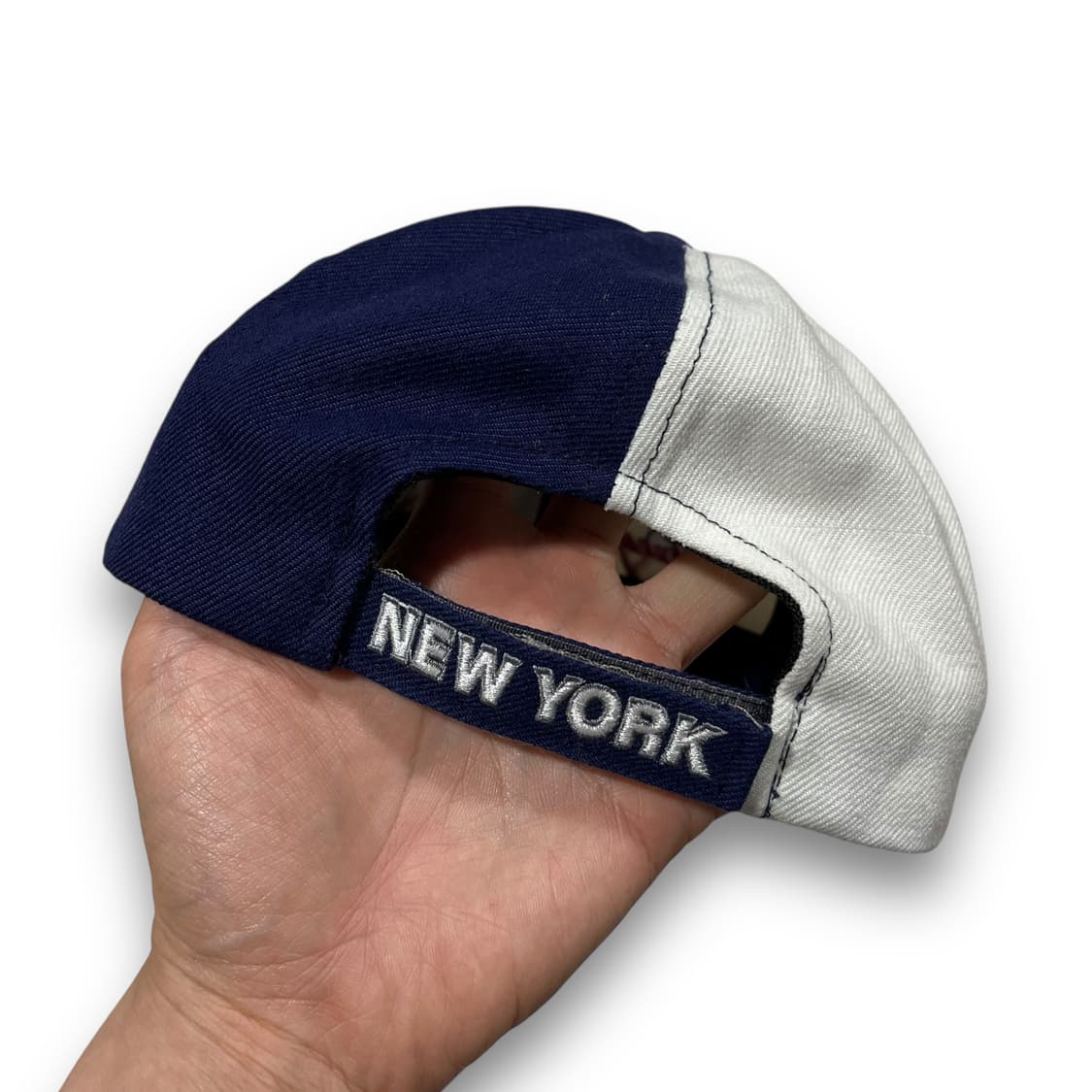 뉴욕 양키즈 90s 시그니처 로고 올드스쿨 힙합 볼캡 상품이미지4