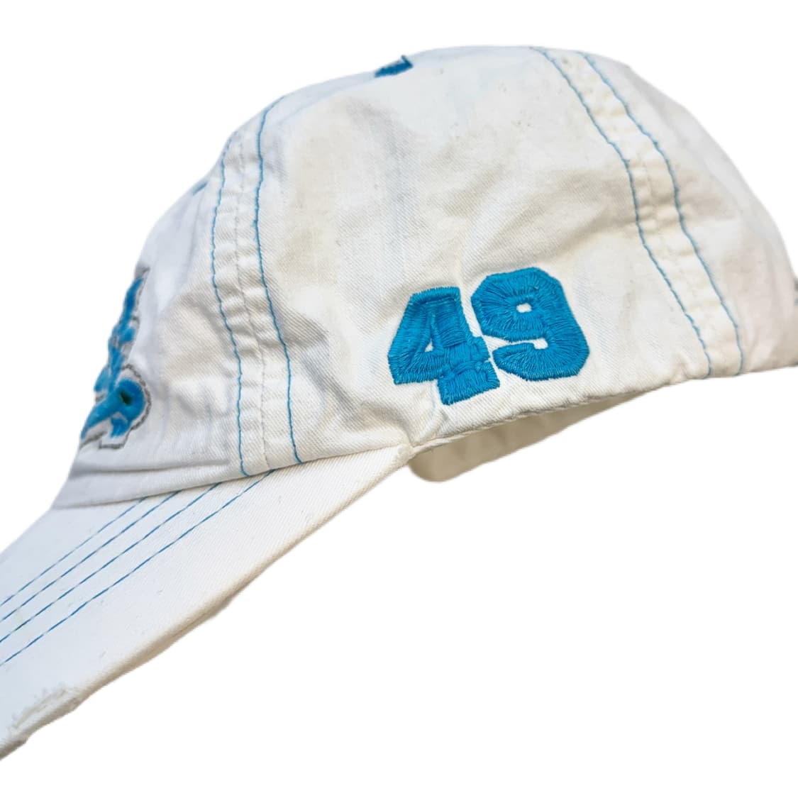 본더치 Y2K 흰하 볼캡 상품이미지3