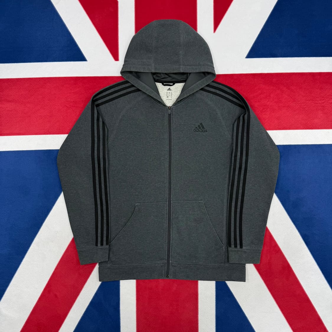 아디다스 후드집업 M 실측 L  상품이미지1