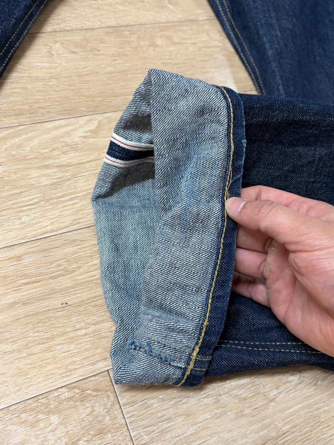 유니폼브릿지 셀비지 데님 L 상품이미지5