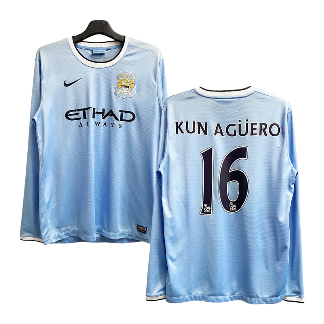 13/14 맨시티 홈 긴팔 아구에로 (L) 상품이미지1