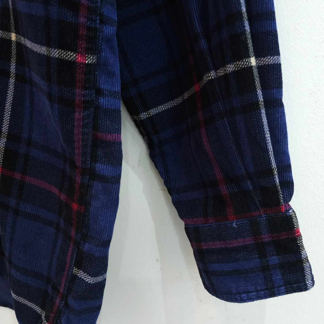 FIRE FLAG  플란넬 잔골덴 체크셔츠 상품이미지5