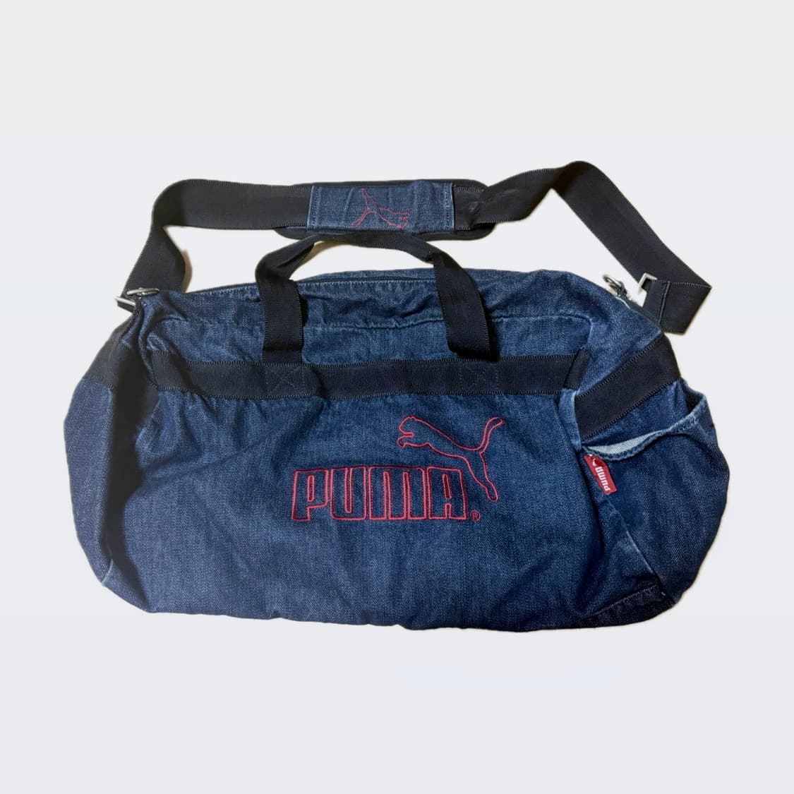 퓨마 데님 보스턴백 puma denim boston bag 상품이미지1