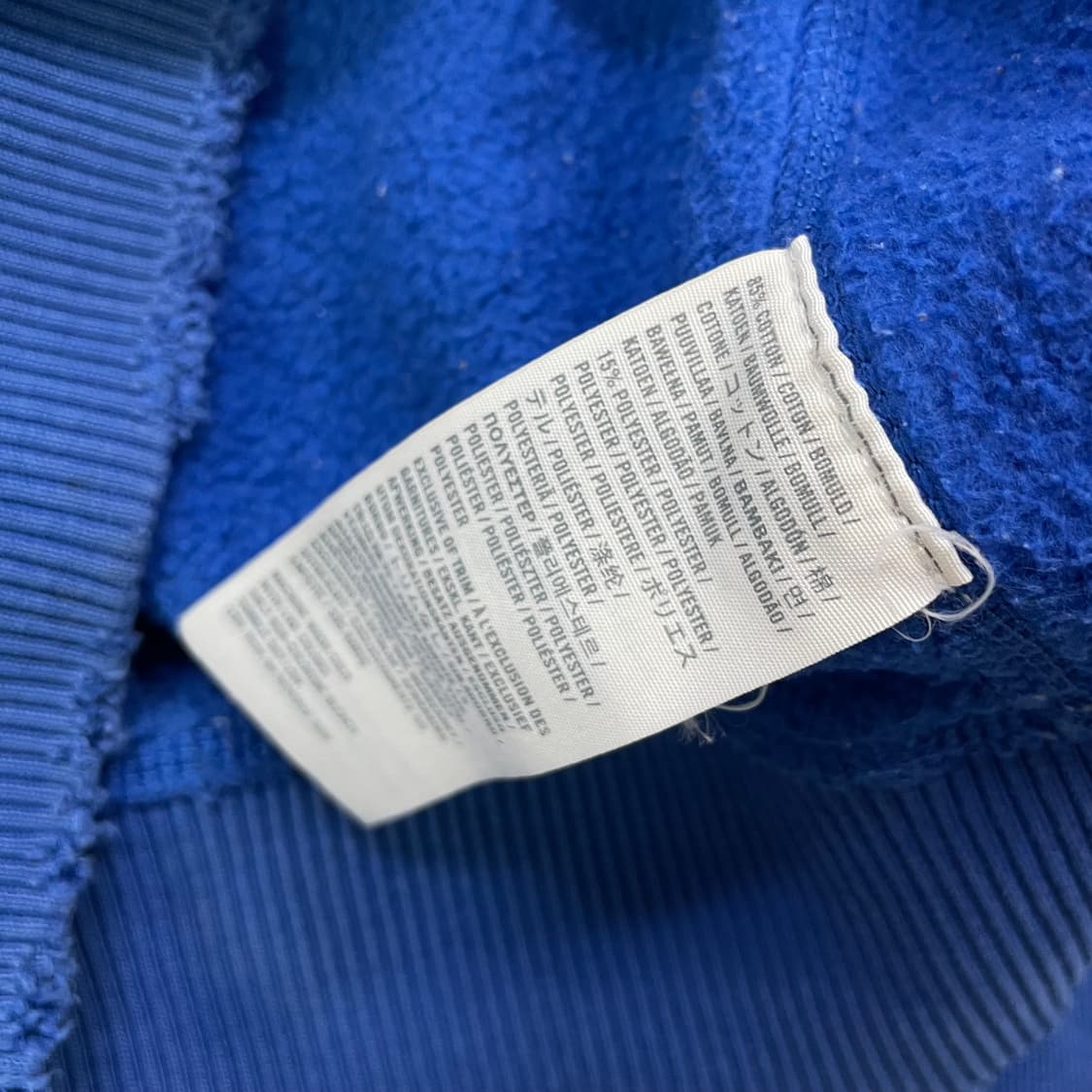 아베크롬비 스펠 로고 후드집업 블루 상품이미지4