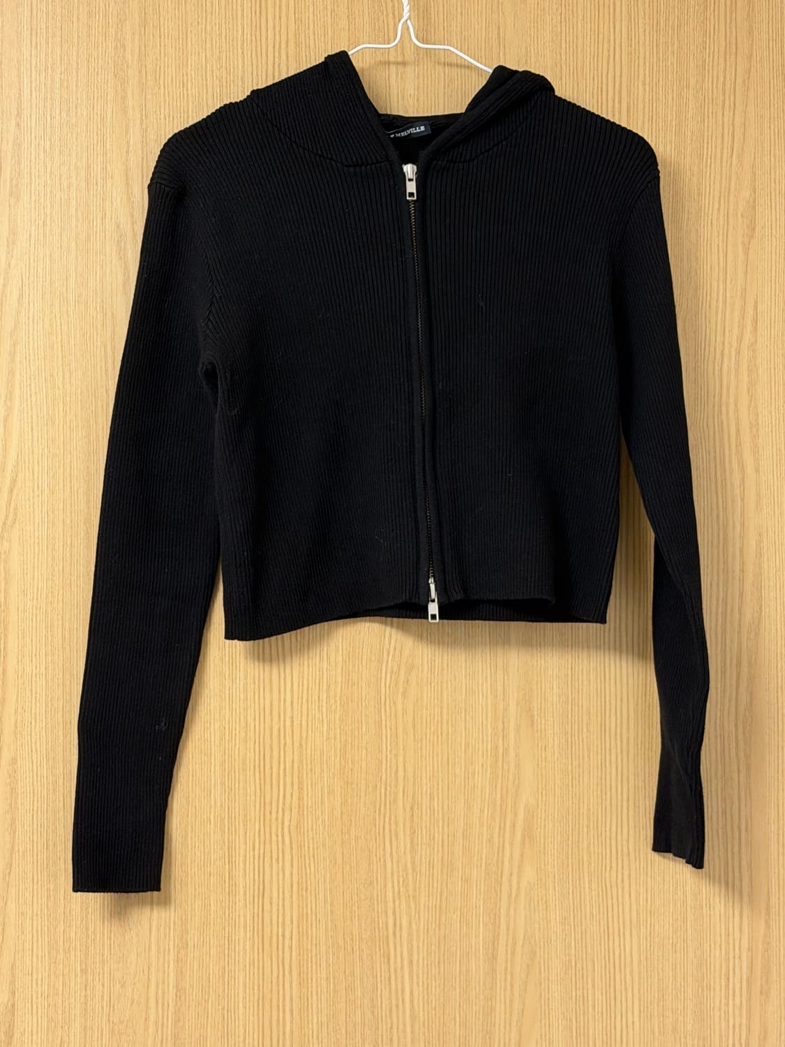 브랜디멜빌 니트 크롭 집업 상품이미지1