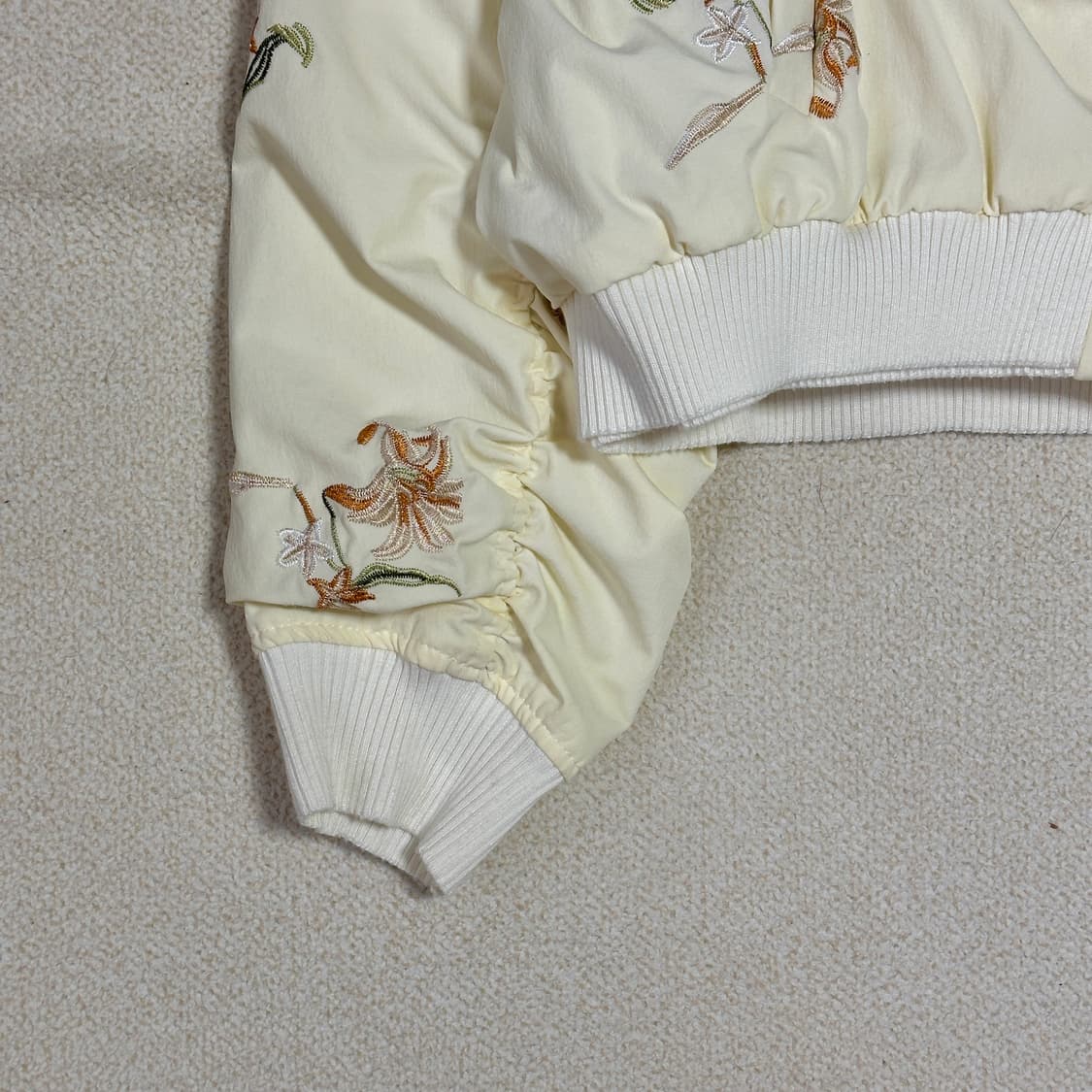 플라워 자수 크롭 자켓 상품이미지4