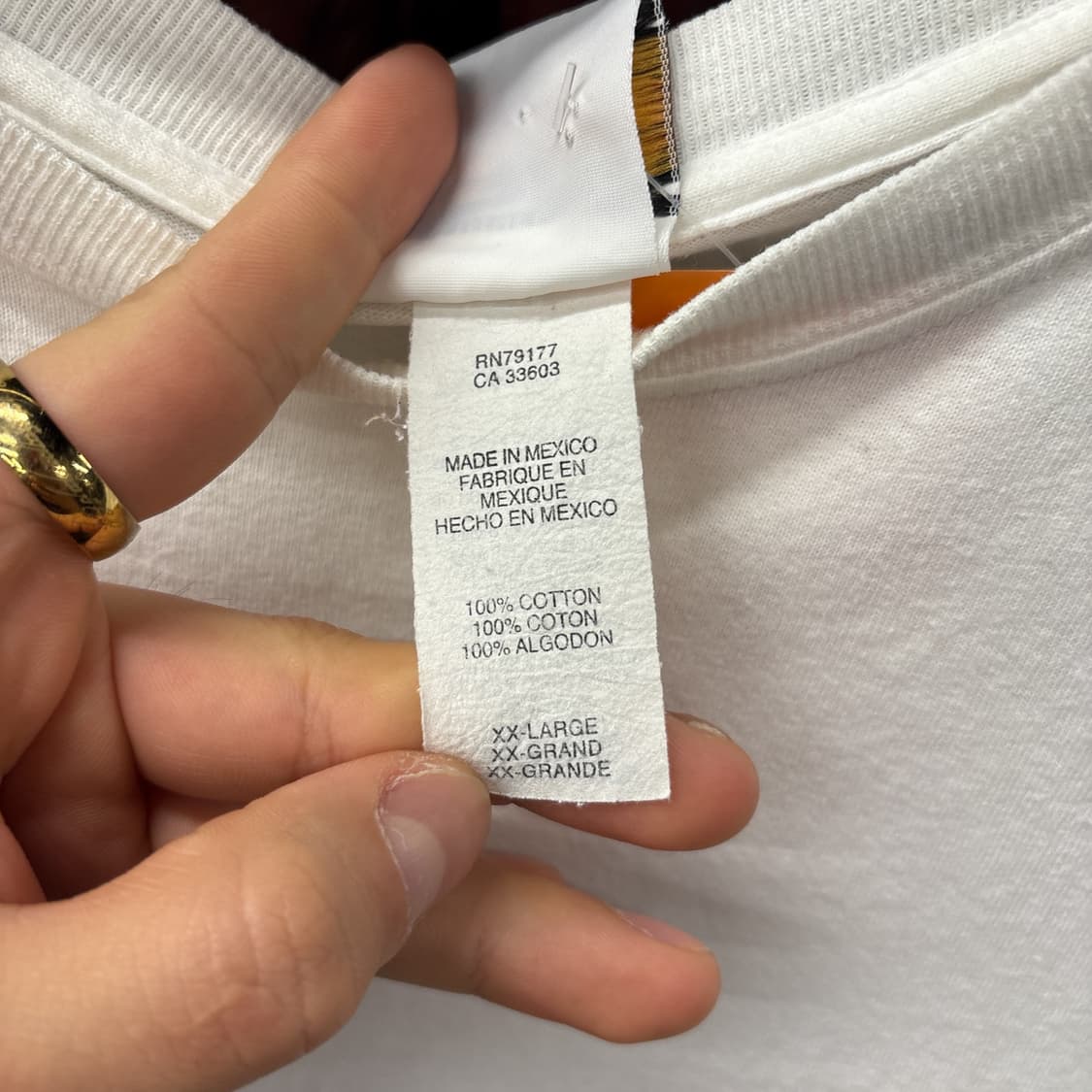 00s 하드락카페 뉴올리언스 블루스 재즈노트 프린팅 티셔츠 N1214 상품이미지8