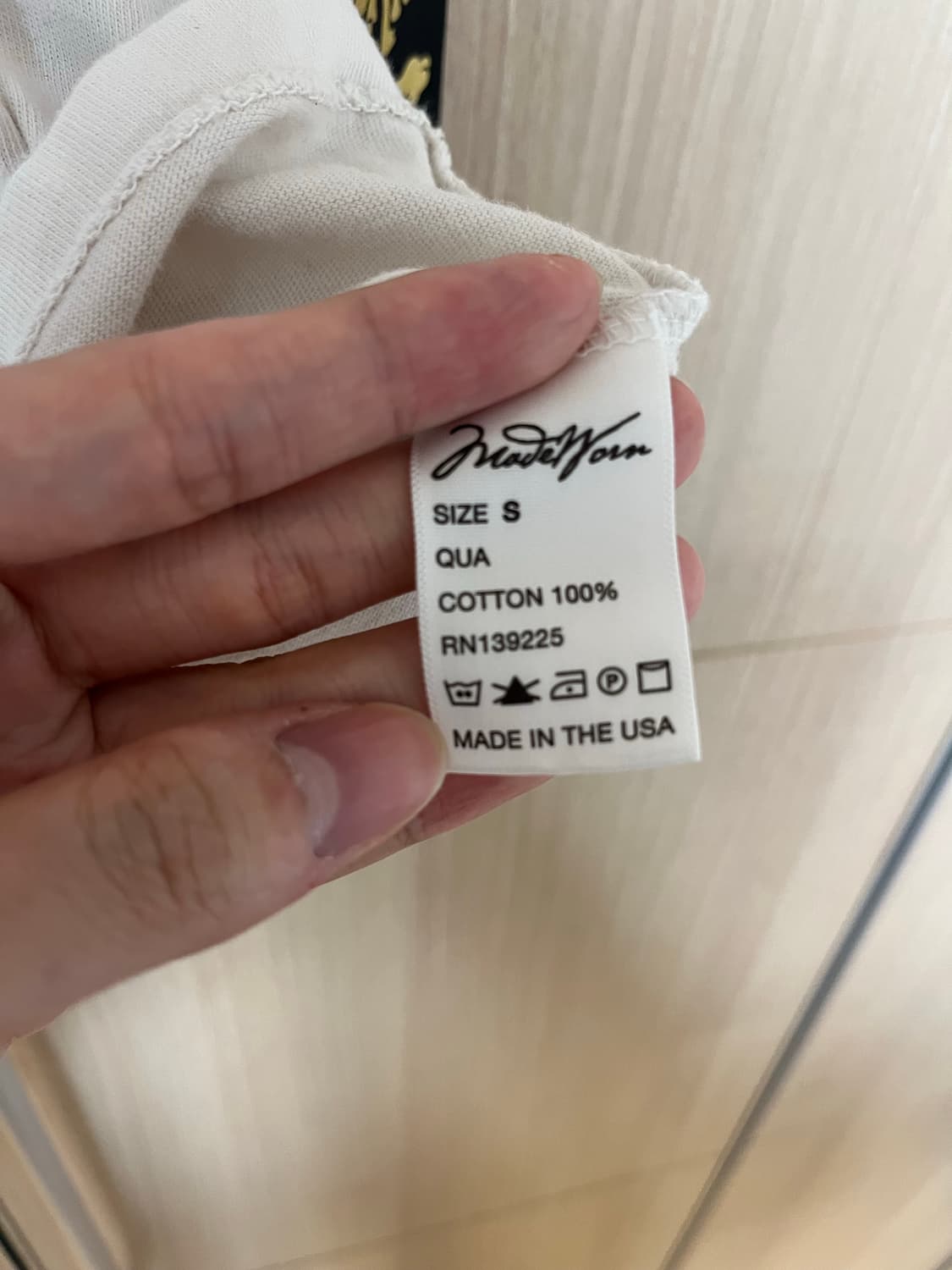 [S] Madeworn 메이드원 롤링스톤즈 티셔츠 새상품 상품이미지4