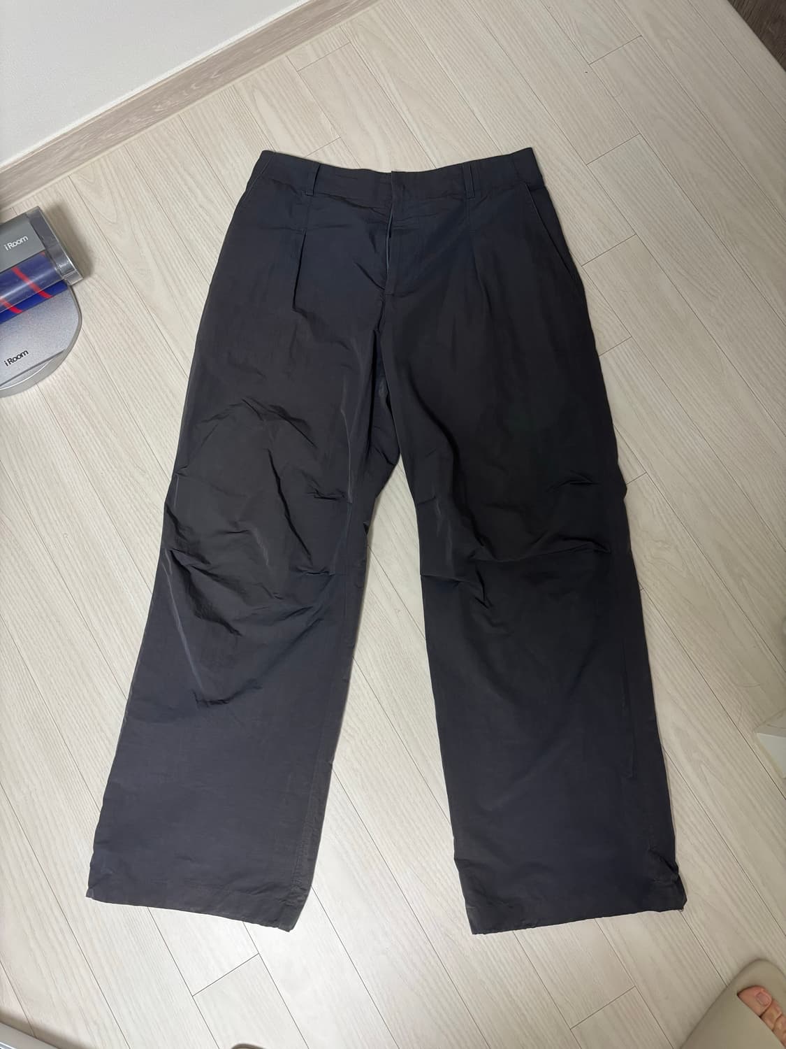 LE17SEPTEMBRE 나일론 팬츠 50사이즈 해칭룸 폴리테루 스타일 상품이미지1