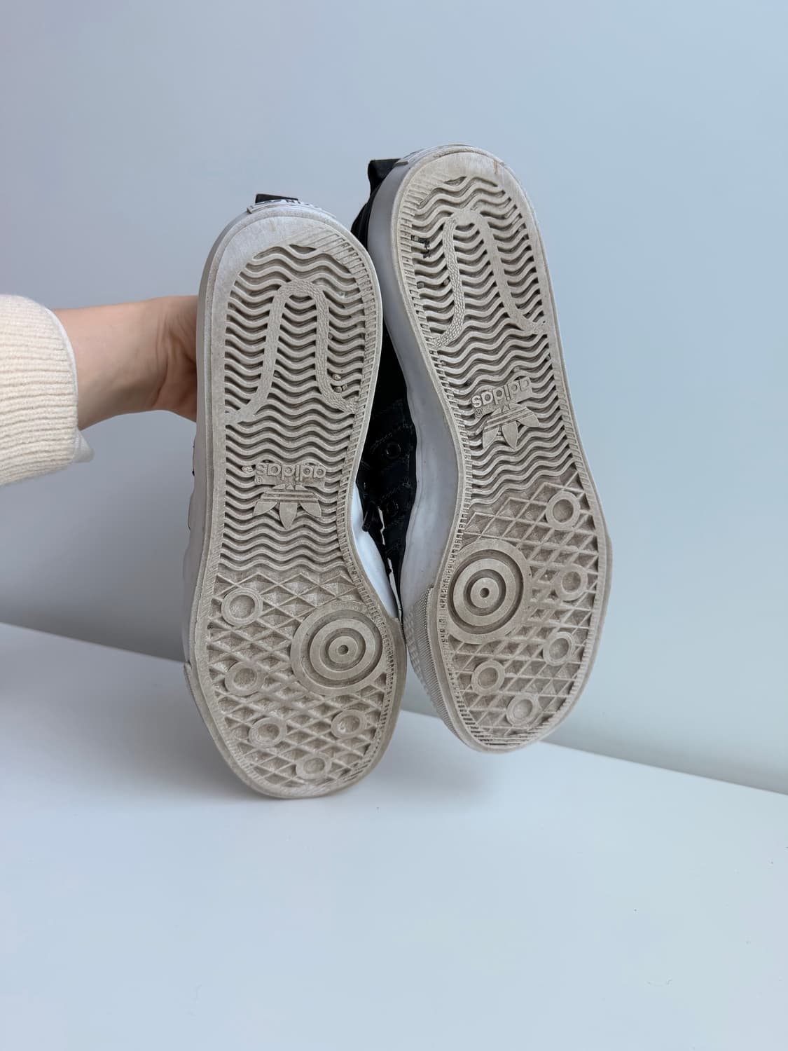 아디다스 니짜 트레포일 블랙 스니커즈 255 상품이미지9