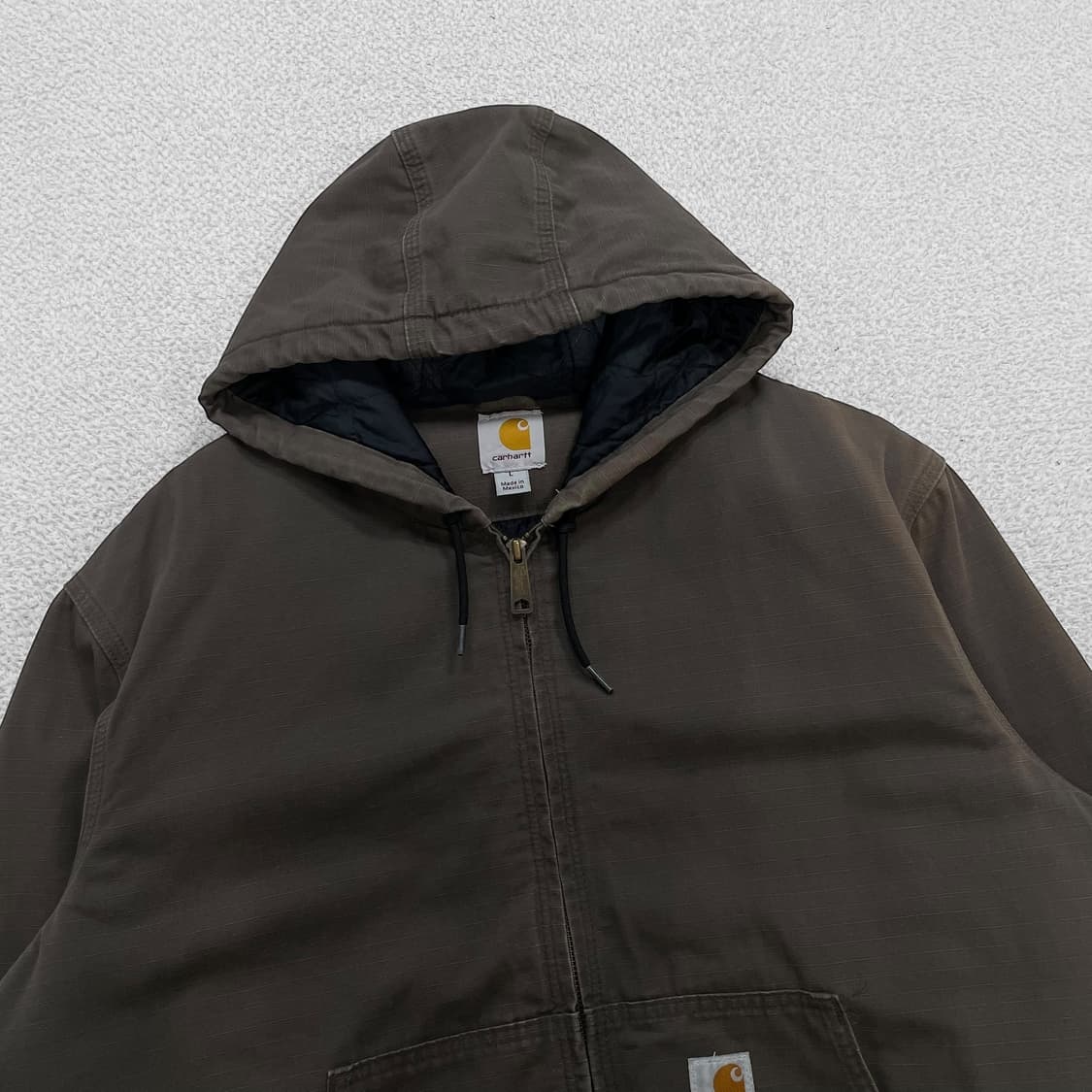 칼하트 Carhartt 덕 액티브 후드 자켓 브라운 상품이미지3