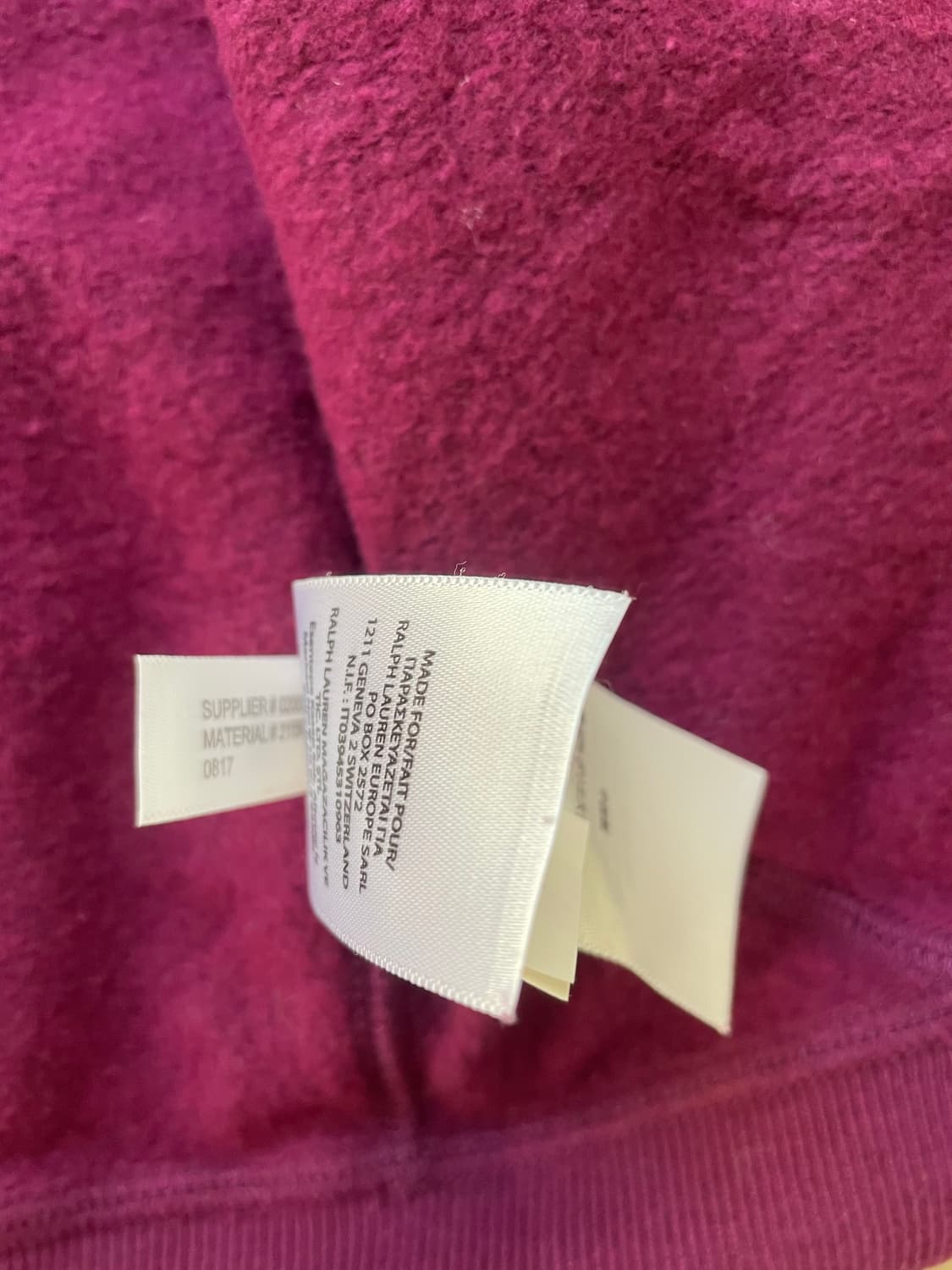 랄프로렌 후드(여성 xs)  상품이미지4