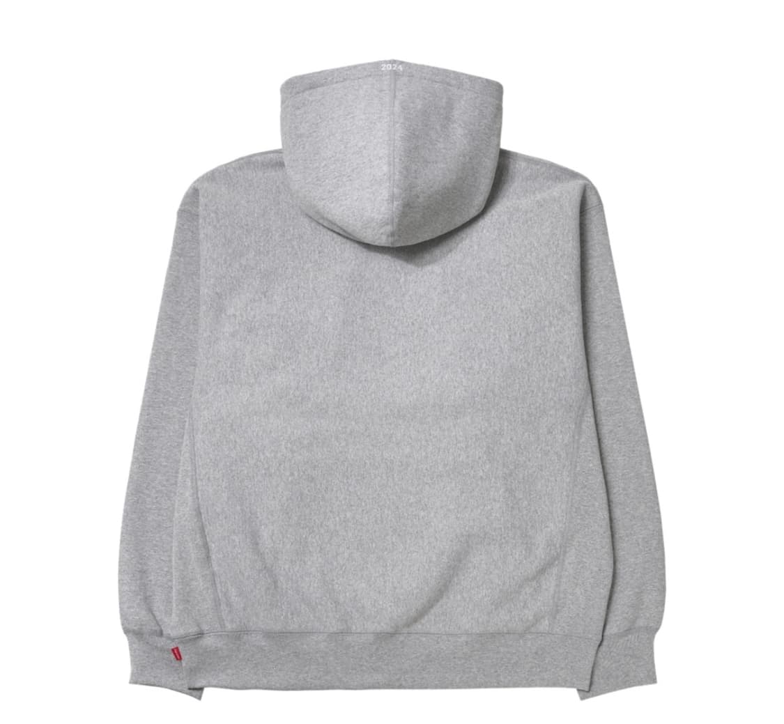 24fw 슈프림 박스로고 후드 그레이m 상품이미지2